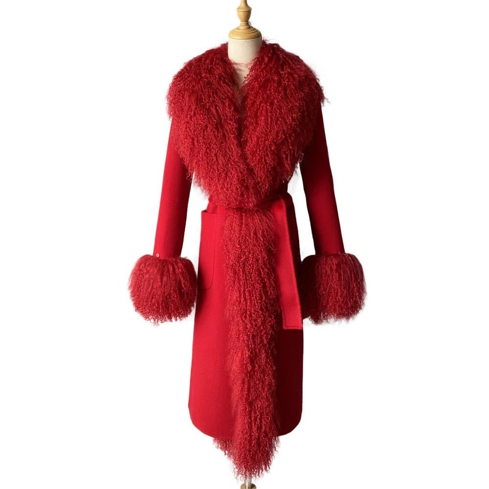 Abrigo ASHBURY (rojo)