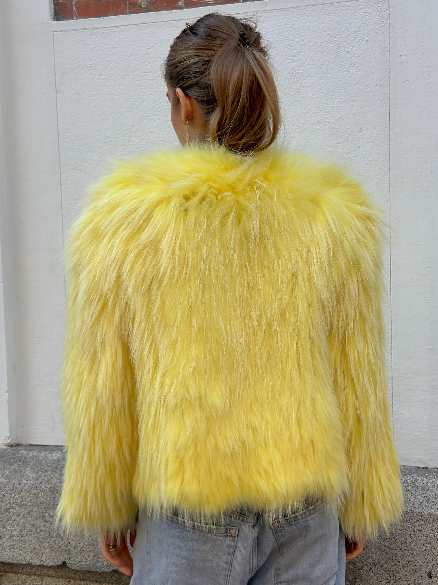 Abrigo fly (amarillo)