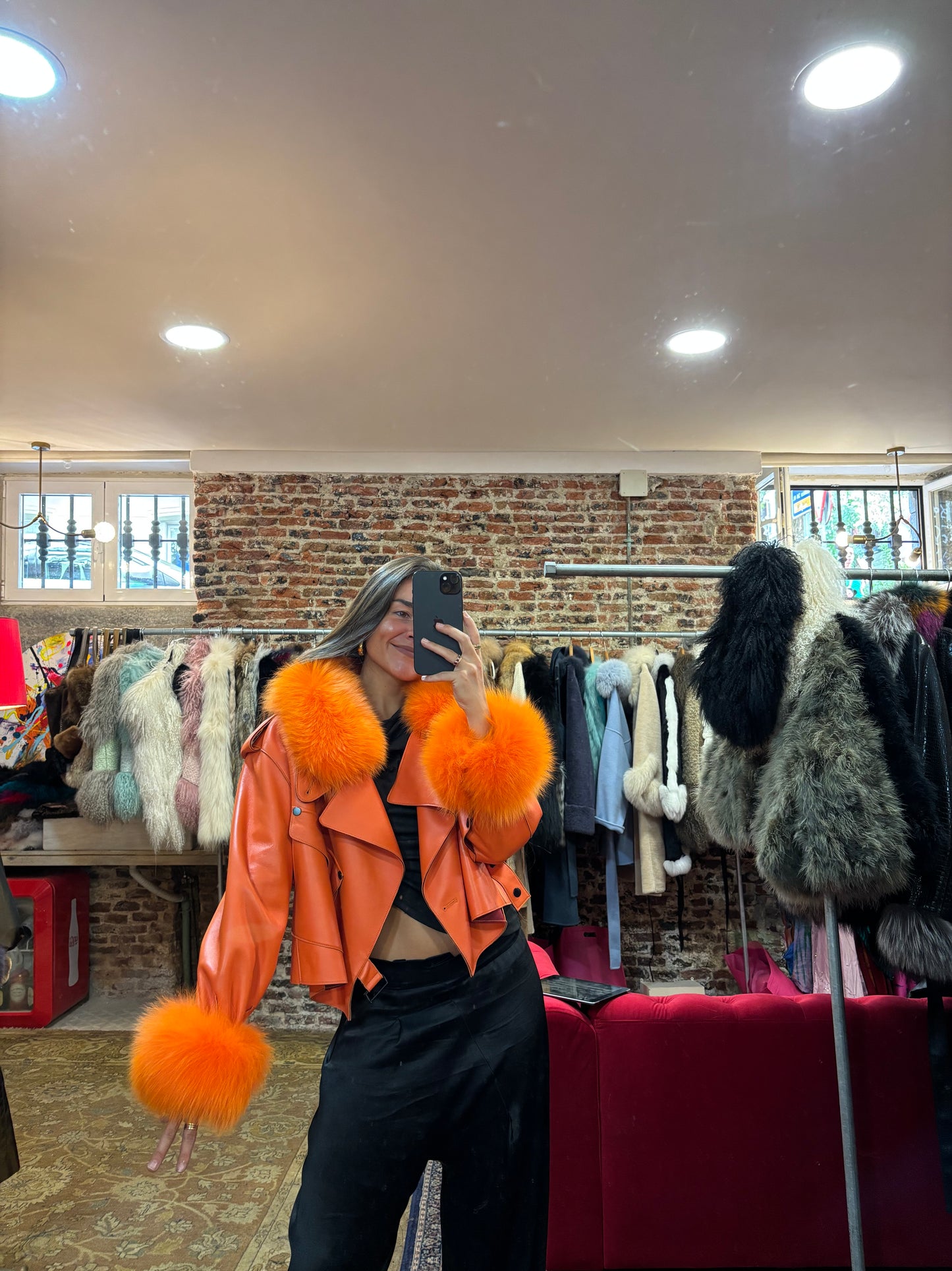 Chaqueta TRIBECA naranja