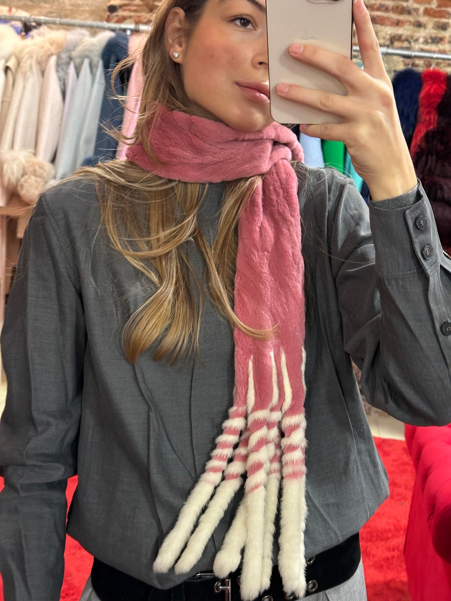 Cuello de visón (Rosa)