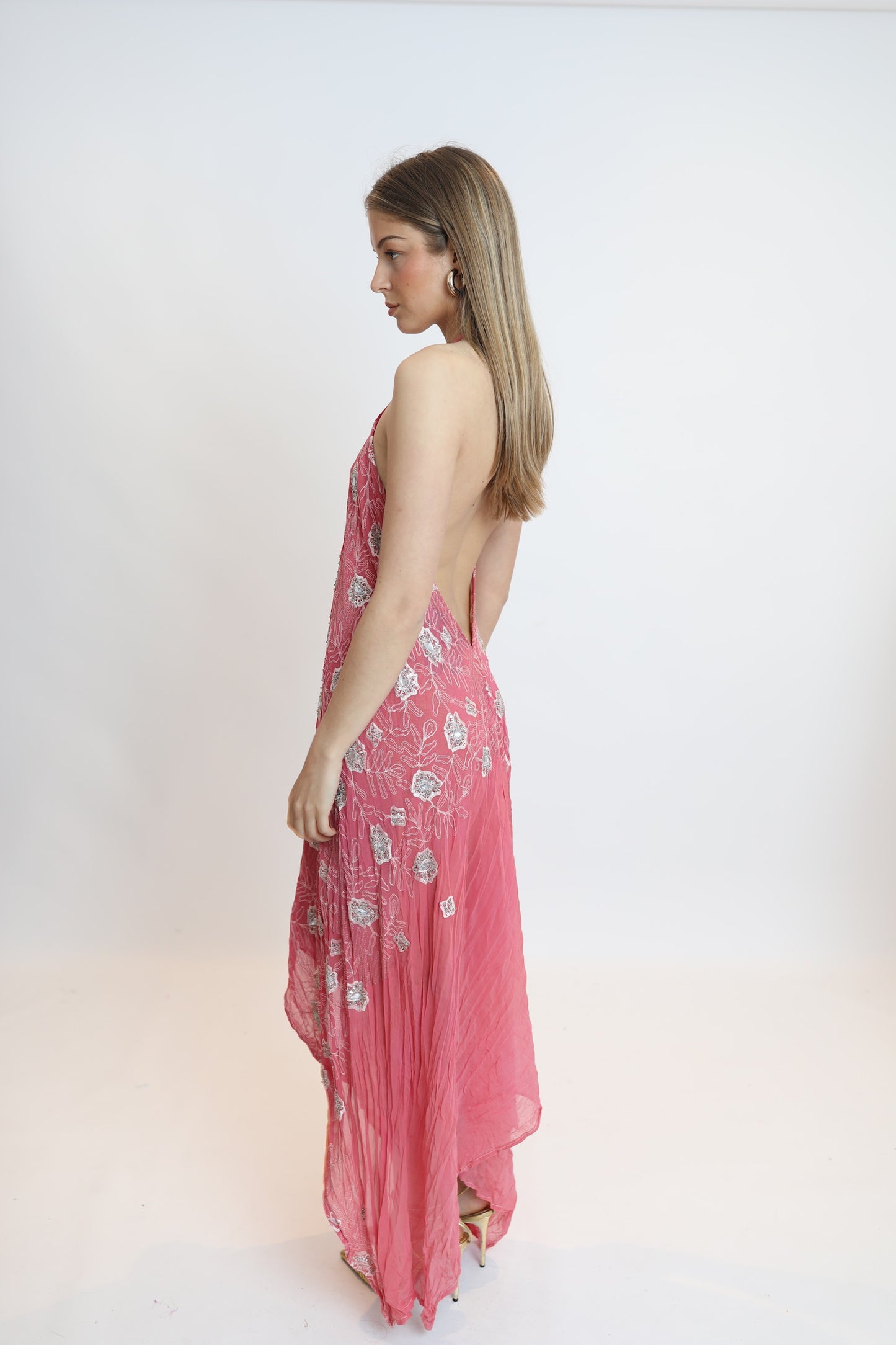 Vestido joya rosa 293