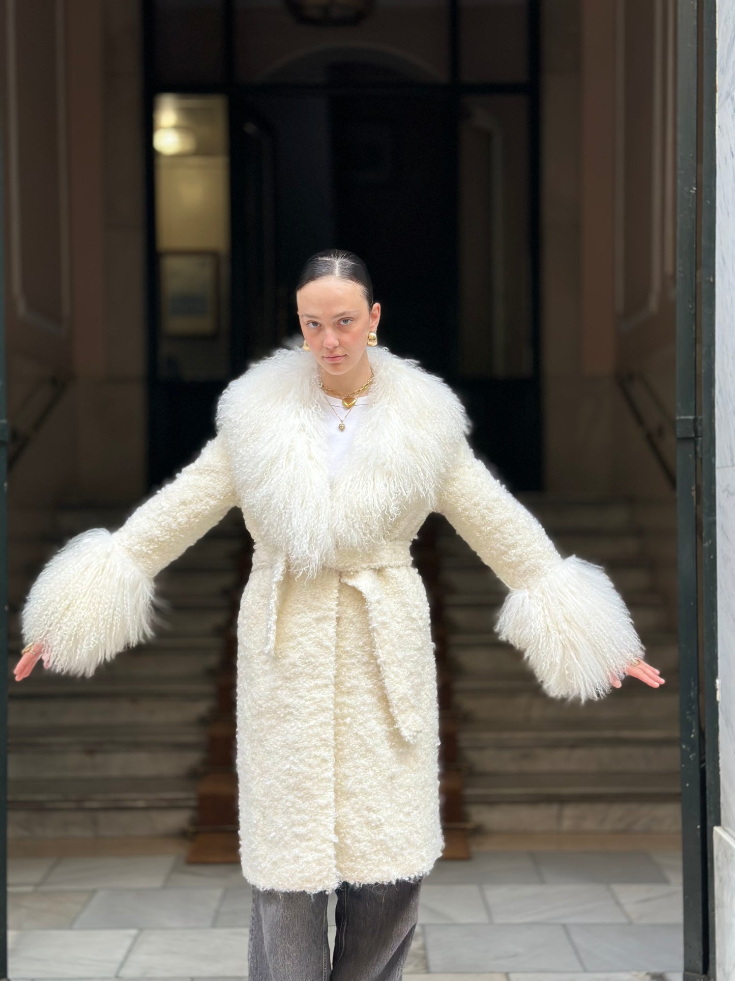 Abrigo Timeless Long (negro)