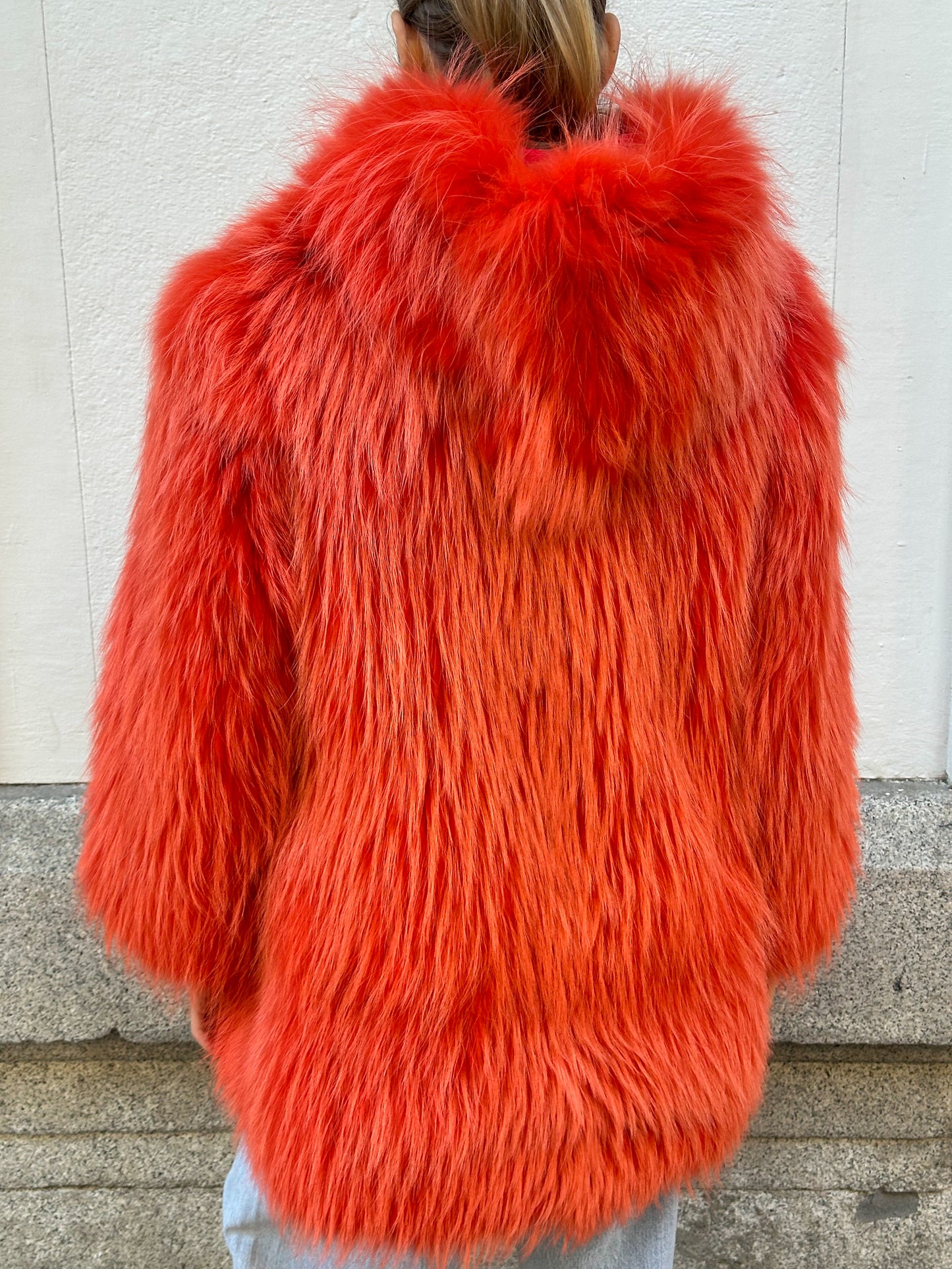 Abrigo fly hood (naranja)