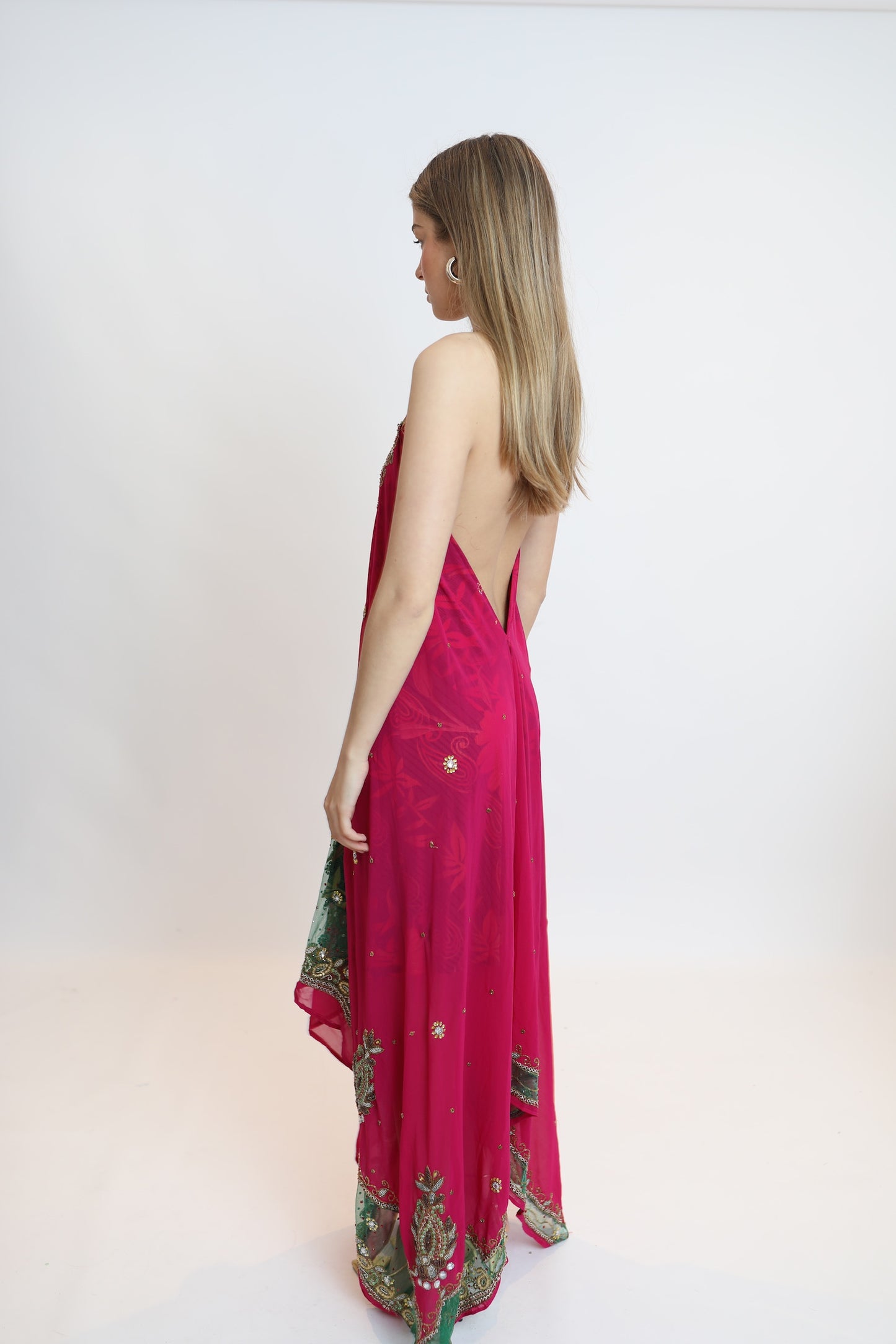 Vestido joya rojo 273