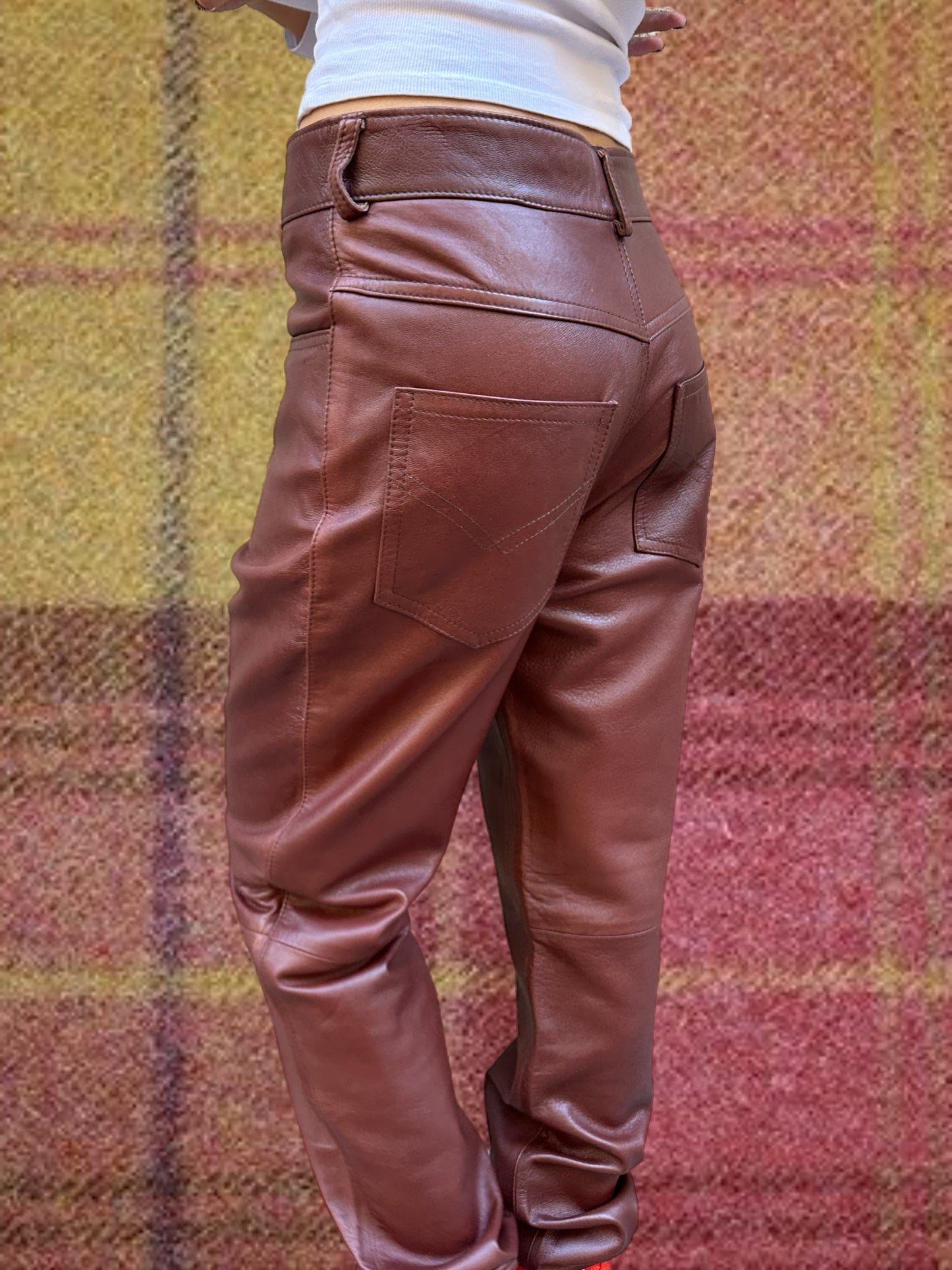 Pantalones Leather 019