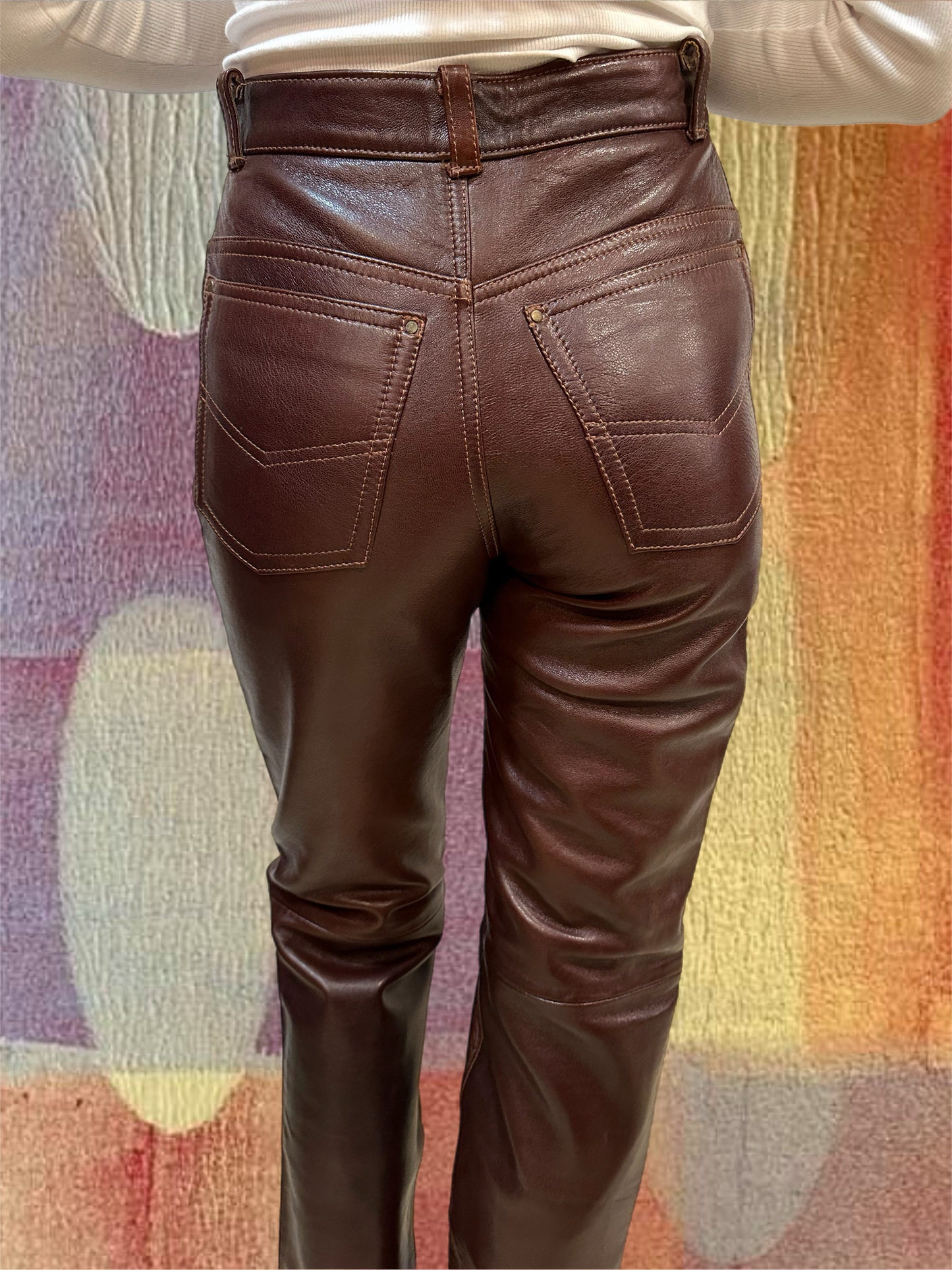 Pantalones Leather 001