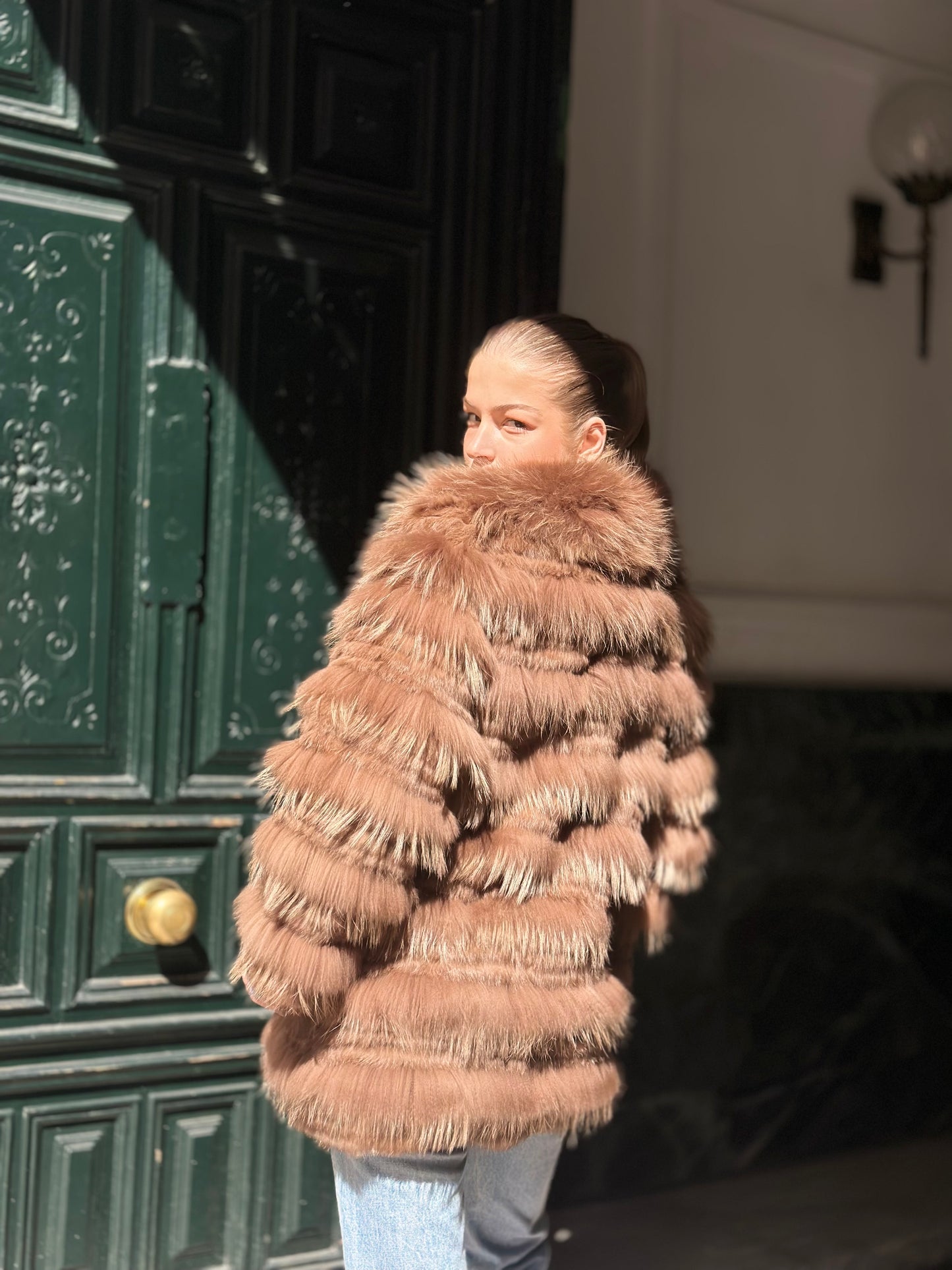 Abrigo VENICE marrón