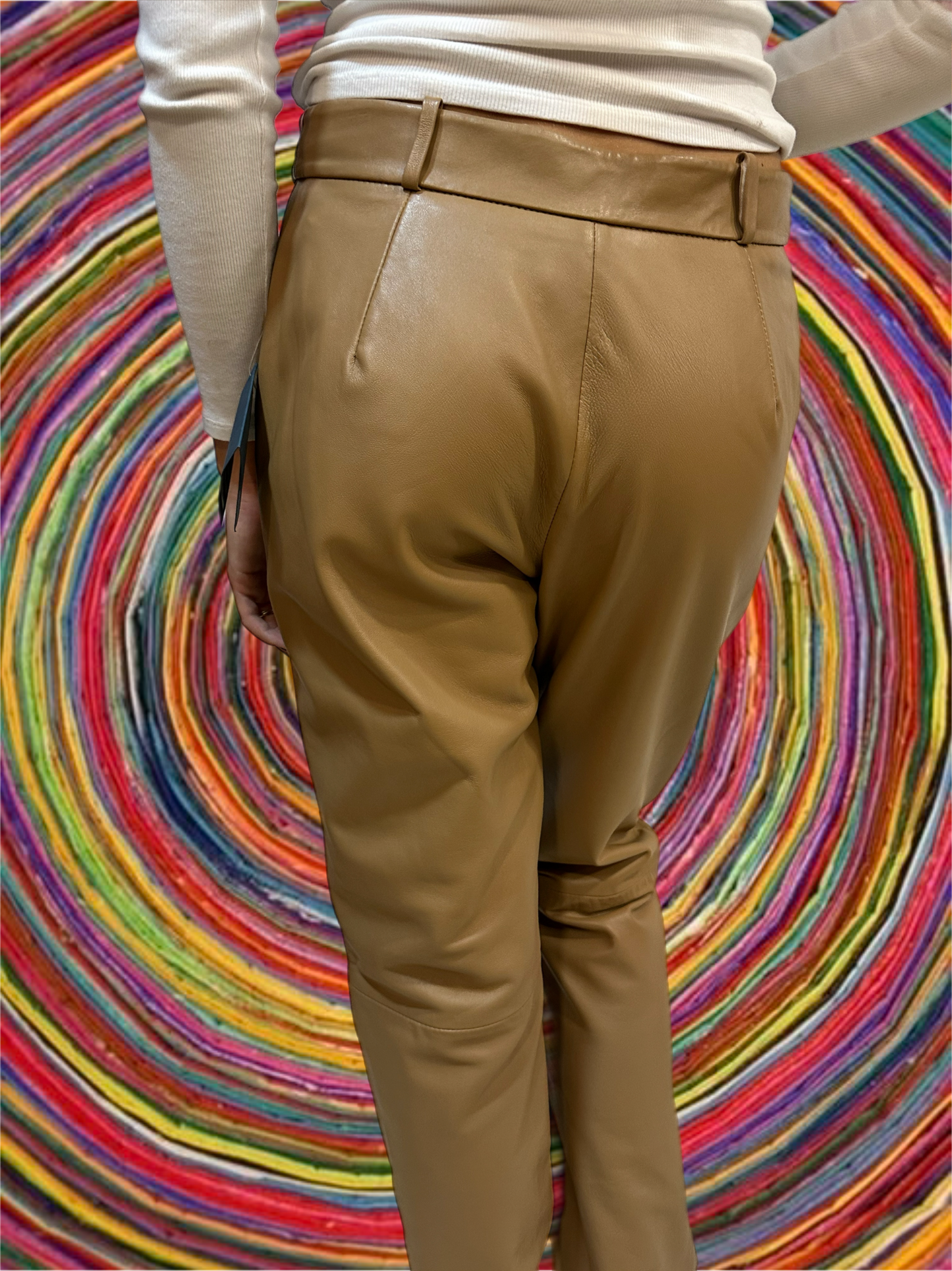 Pantalones Leather 005