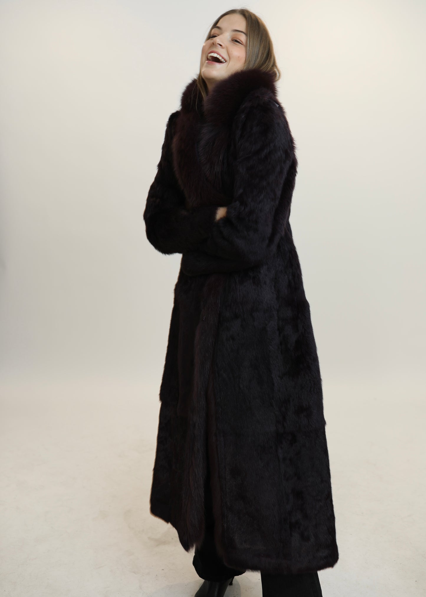 Abrigo BUDAPEST (morado)