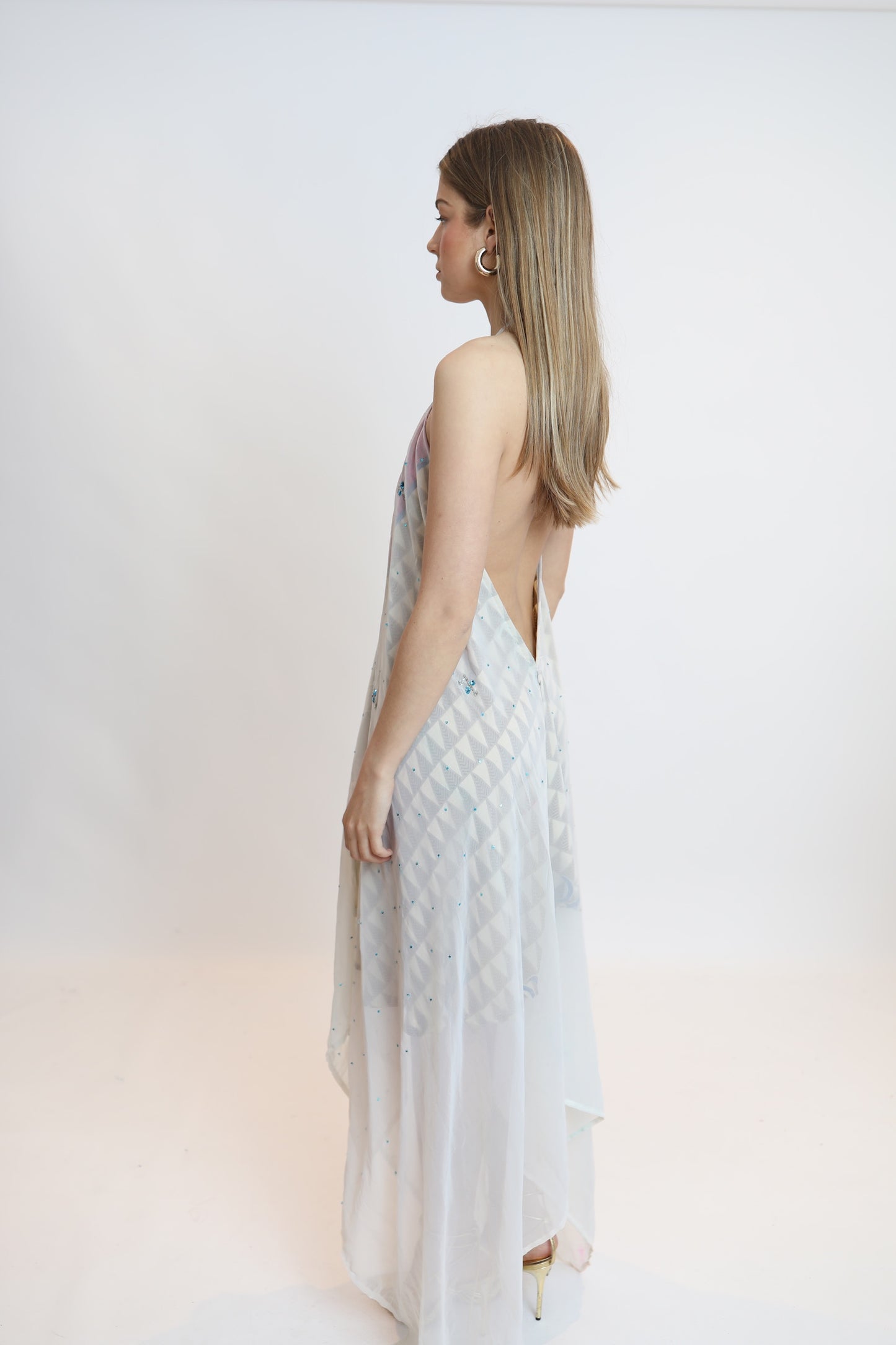 Vestido joya blanco 253