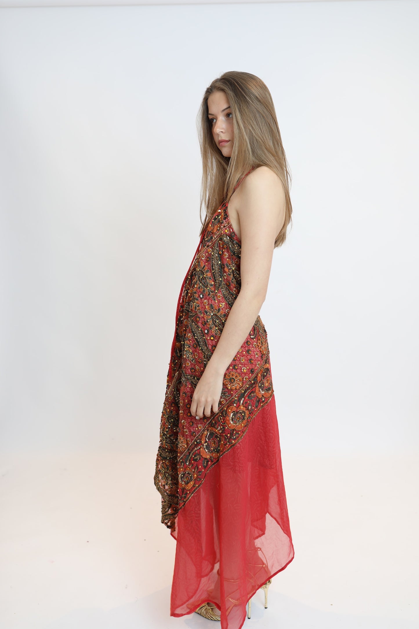 Vestido joya multicolor 186