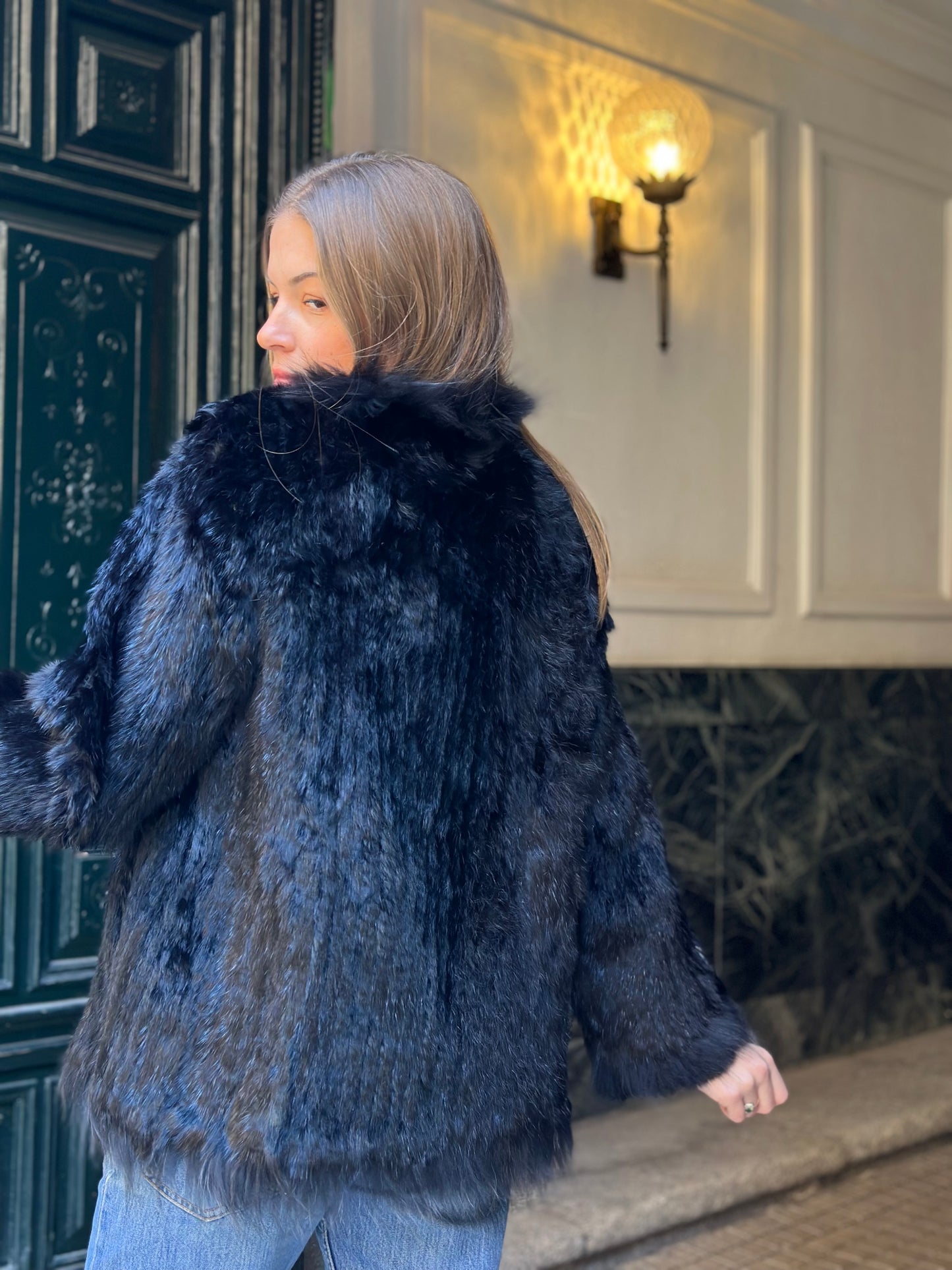 Abrigo Soft II (negro)