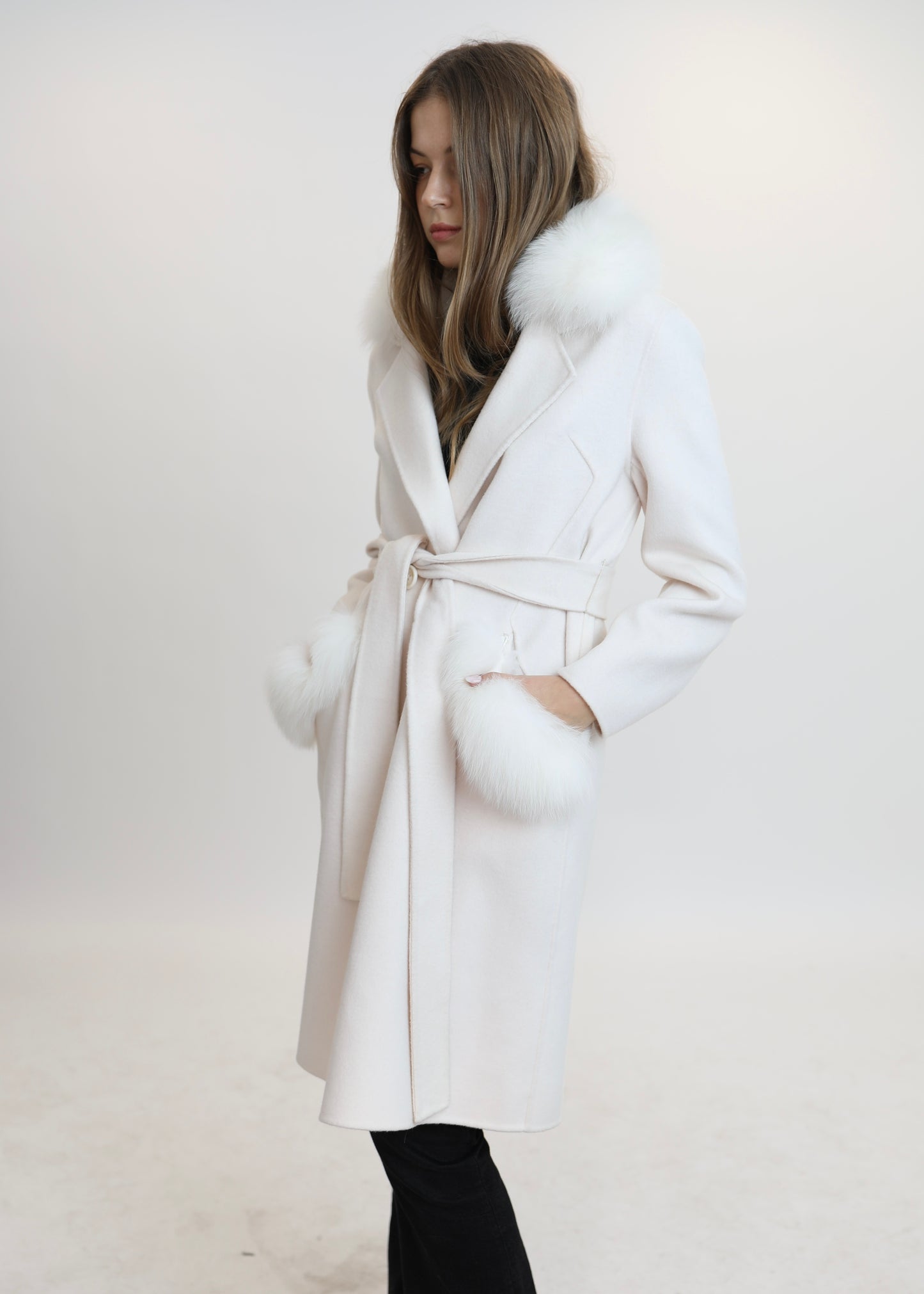 Abrigo AMALFI (blanco)