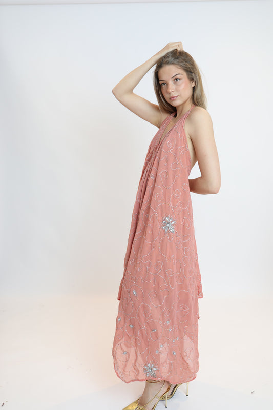Vestido joya rosa 211