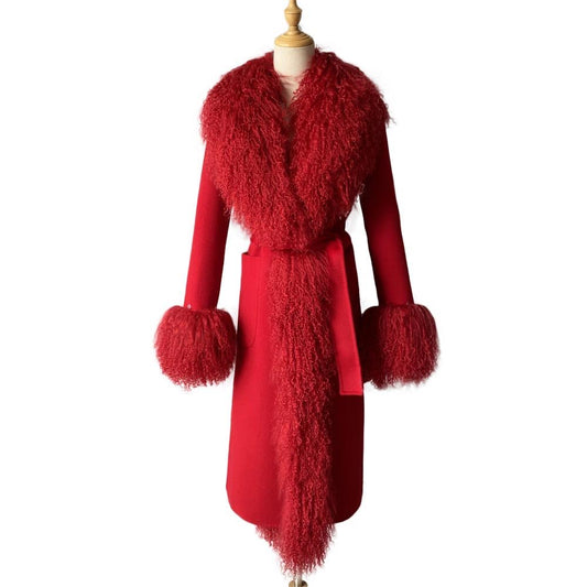 Abrigo ASHBURY (rojo)