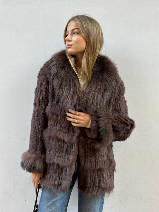 Abrigo Soft High (marrón)