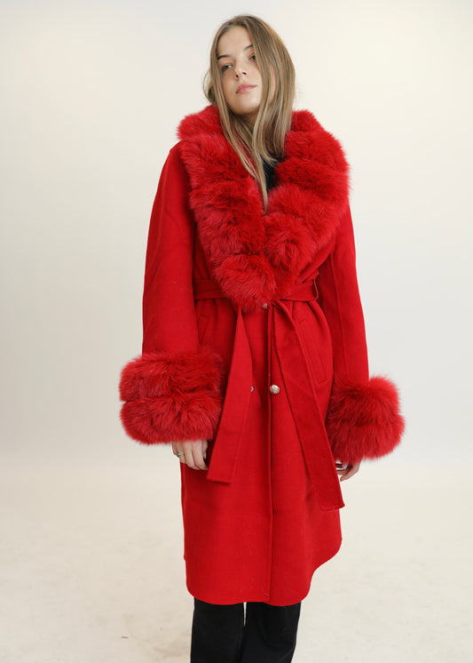 Abrigo FLORENCIA (rojo)