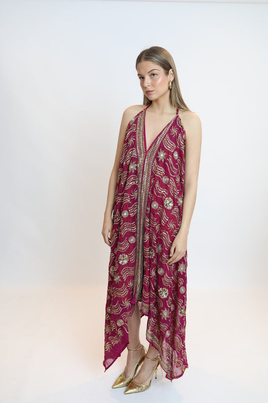 Vestido joya rosa 275