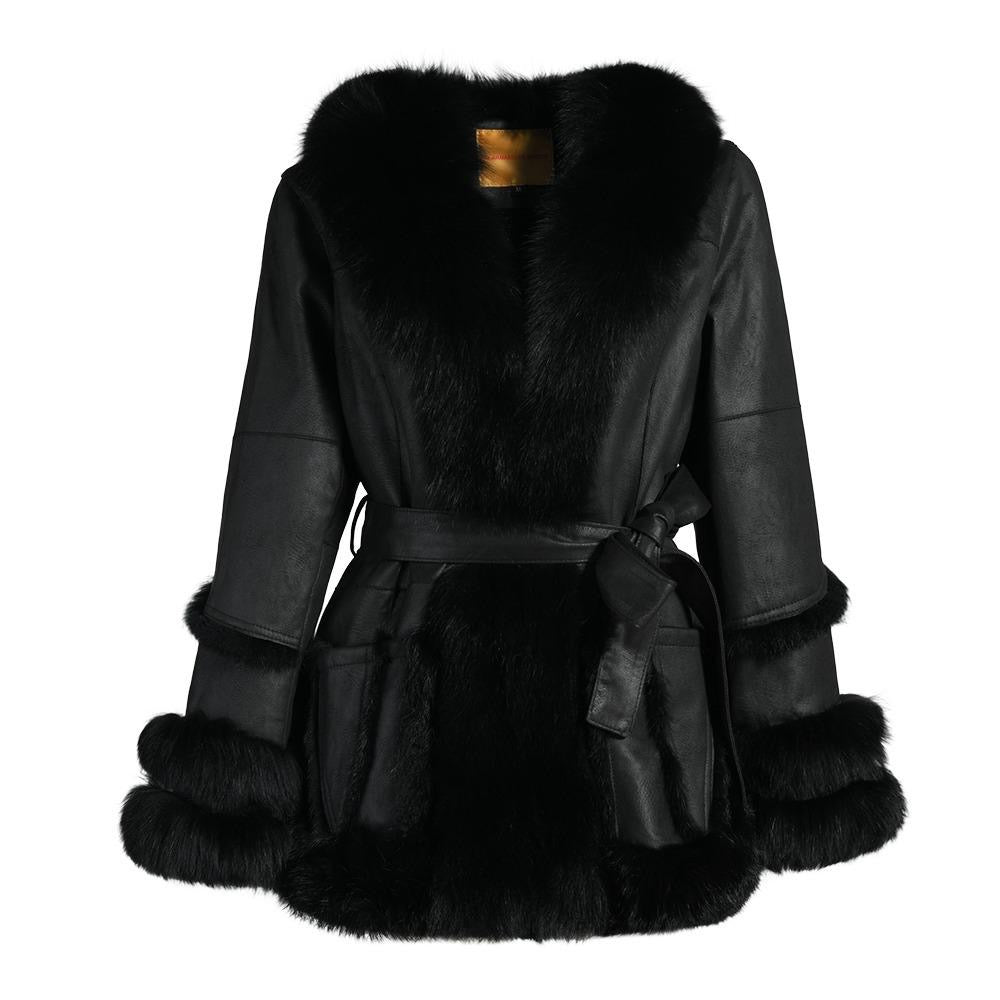 Abrigo Baby Budapest (negro)