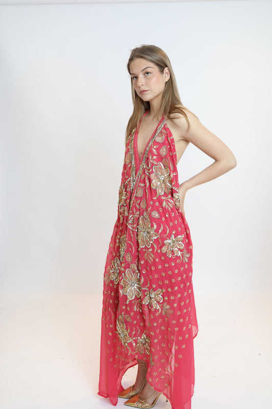 Vestido joya rosa 194
