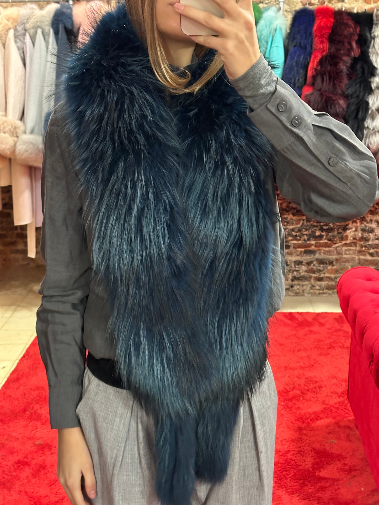 Estola WAKANA (azul)