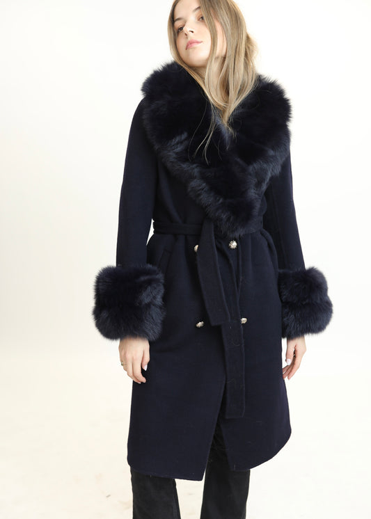 Abrigo FLORENCIA (azul noche)