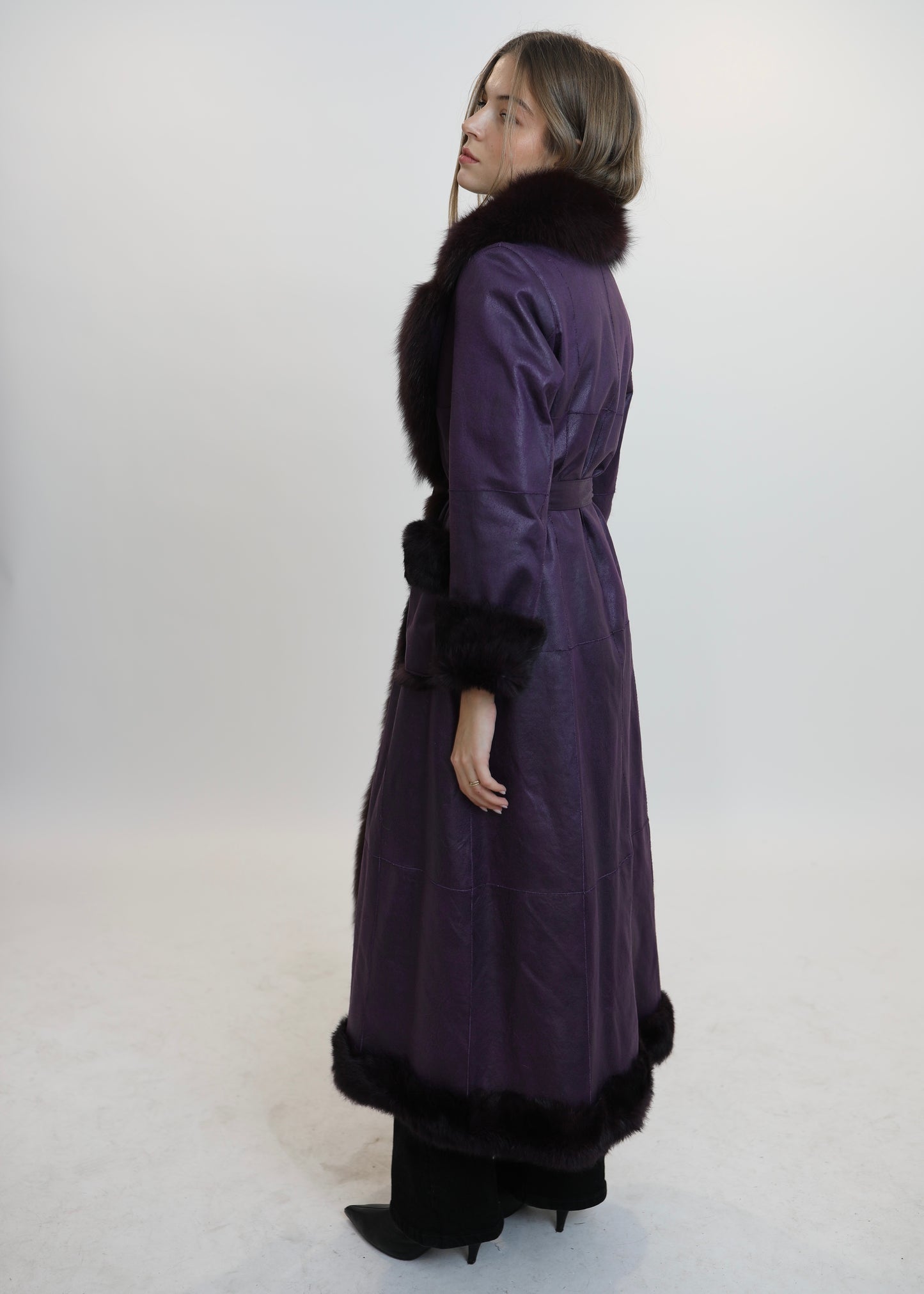 Abrigo BUDAPEST (morado)