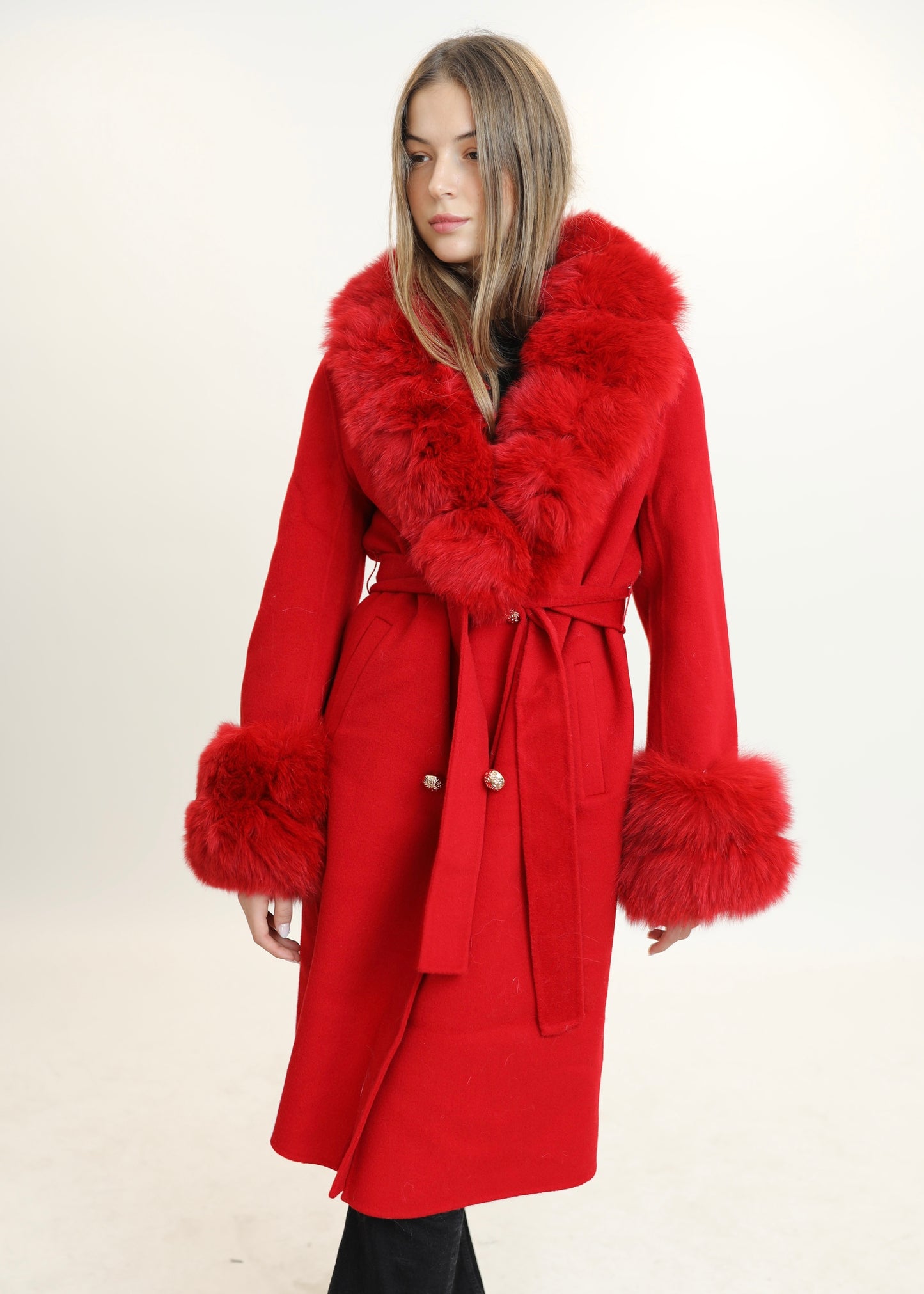 Abrigo FLORENCIA (rojo)