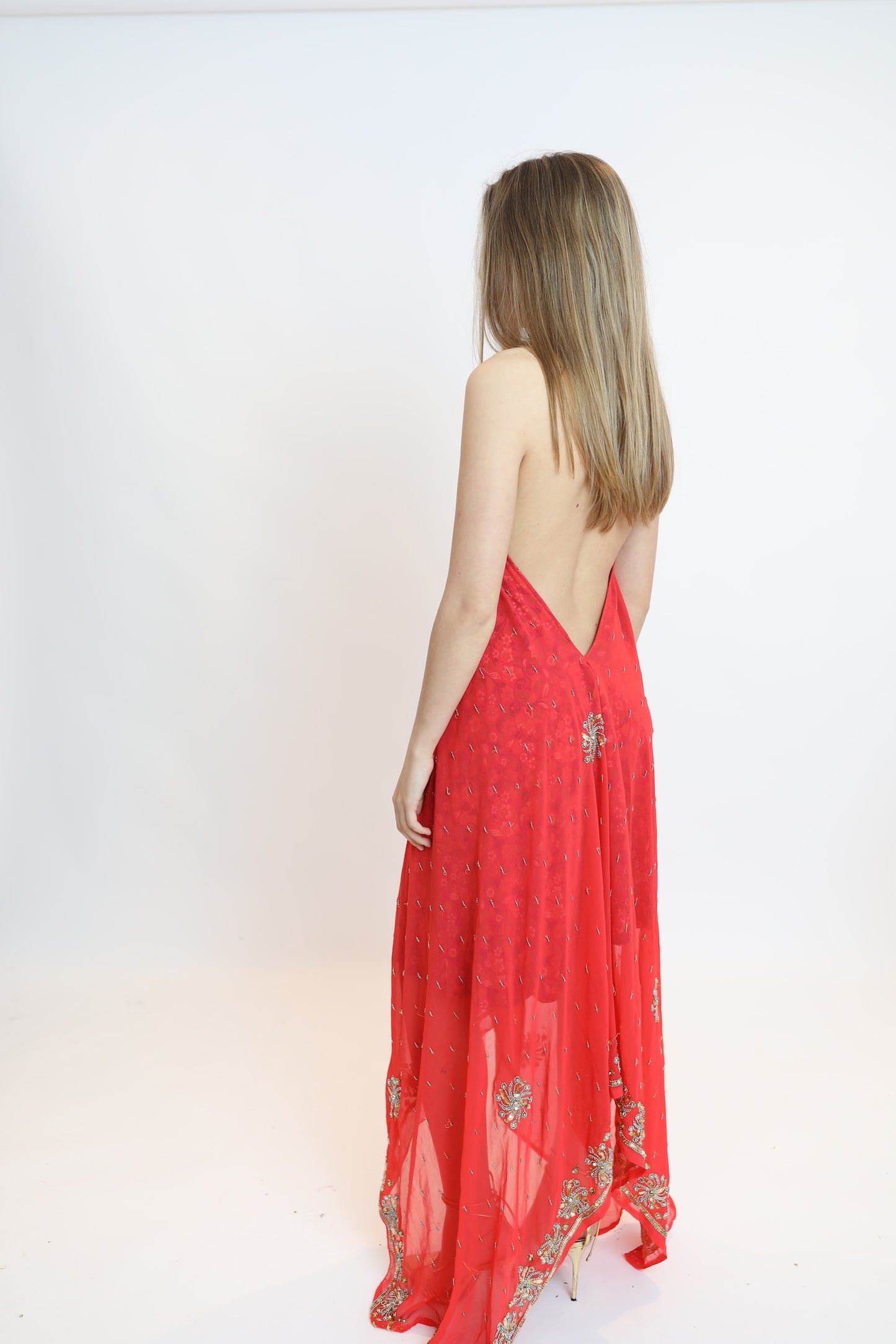 Vestido joya rojo 206