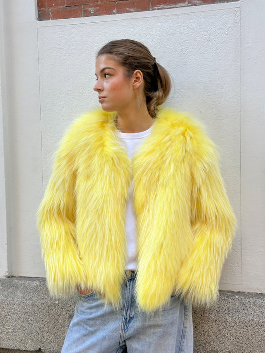 Abrigo fly (amarillo)