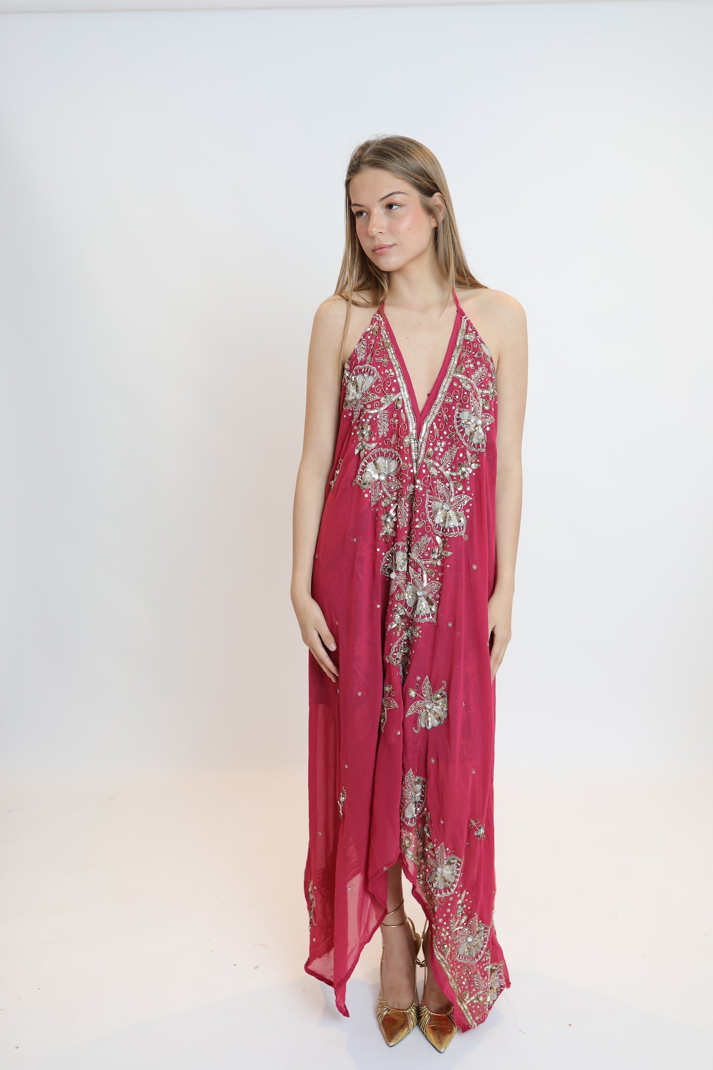 Vestido joya rosa 207