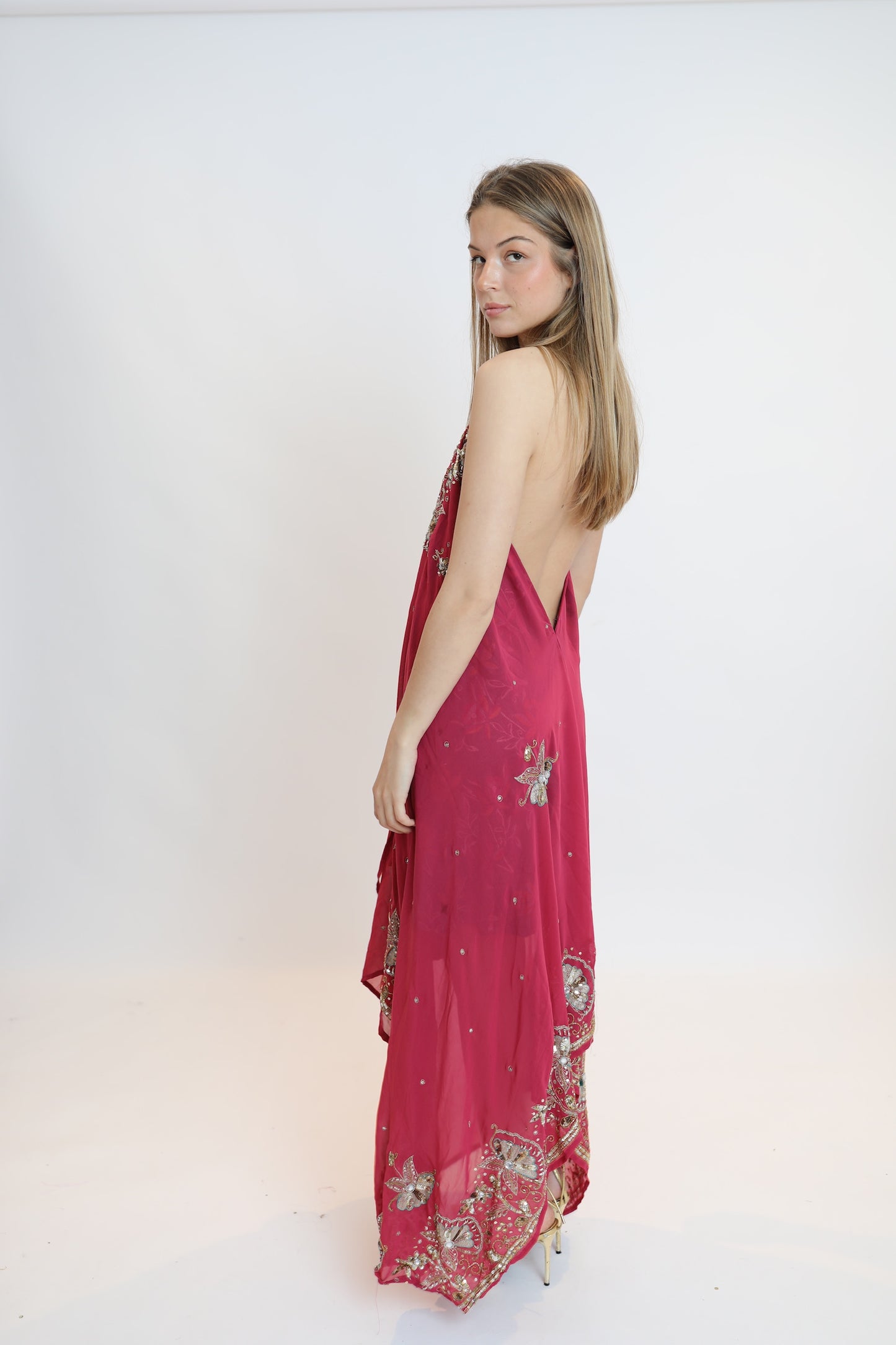 Vestido joya rosa 207