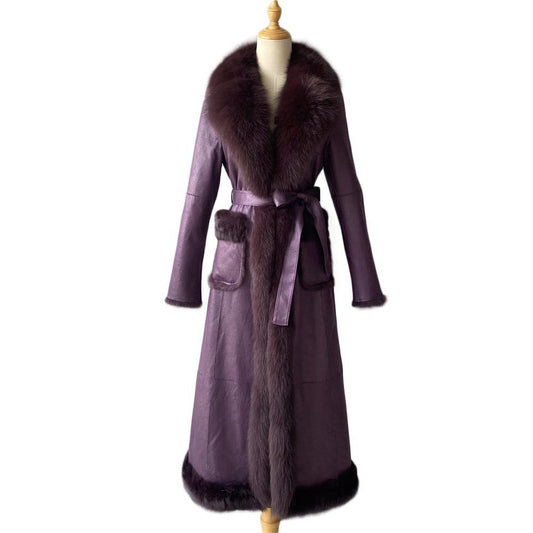 Abrigo BUDAPEST (morado)