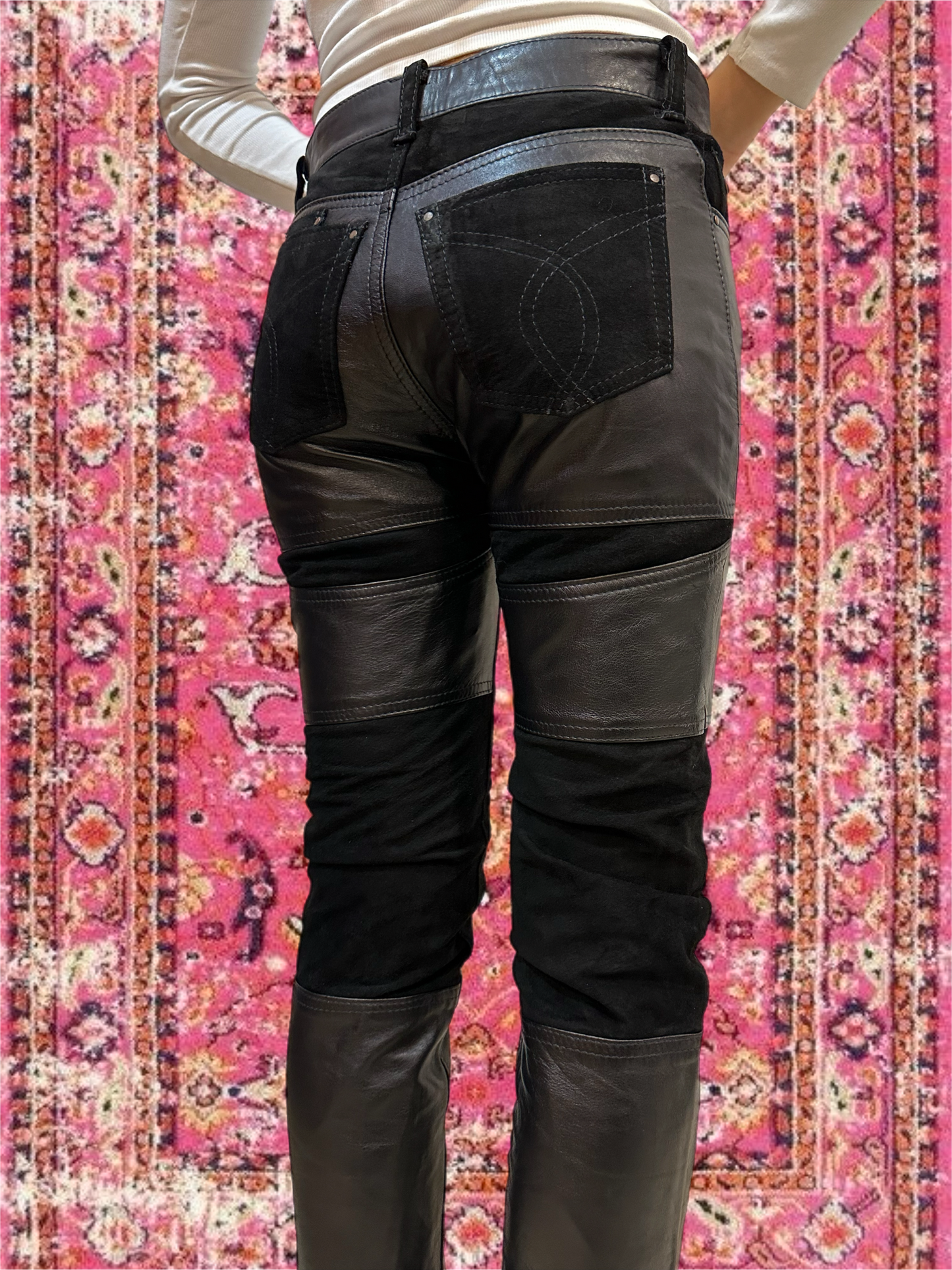 Pantalones Leather 010