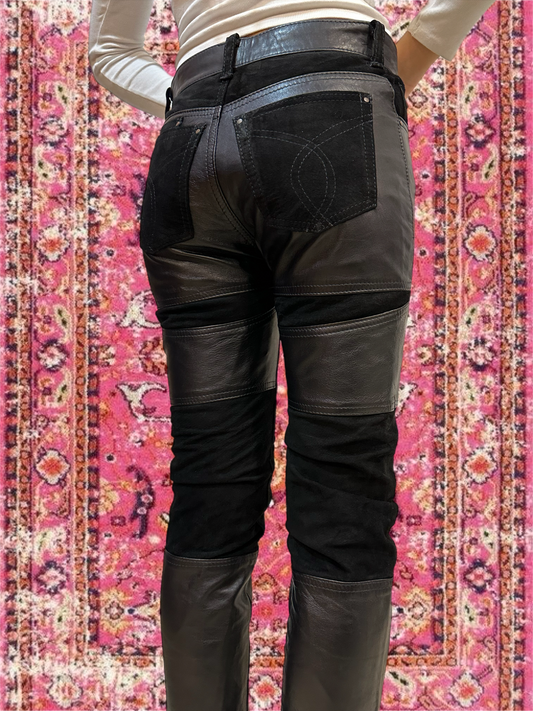 Pantalones Leather 010