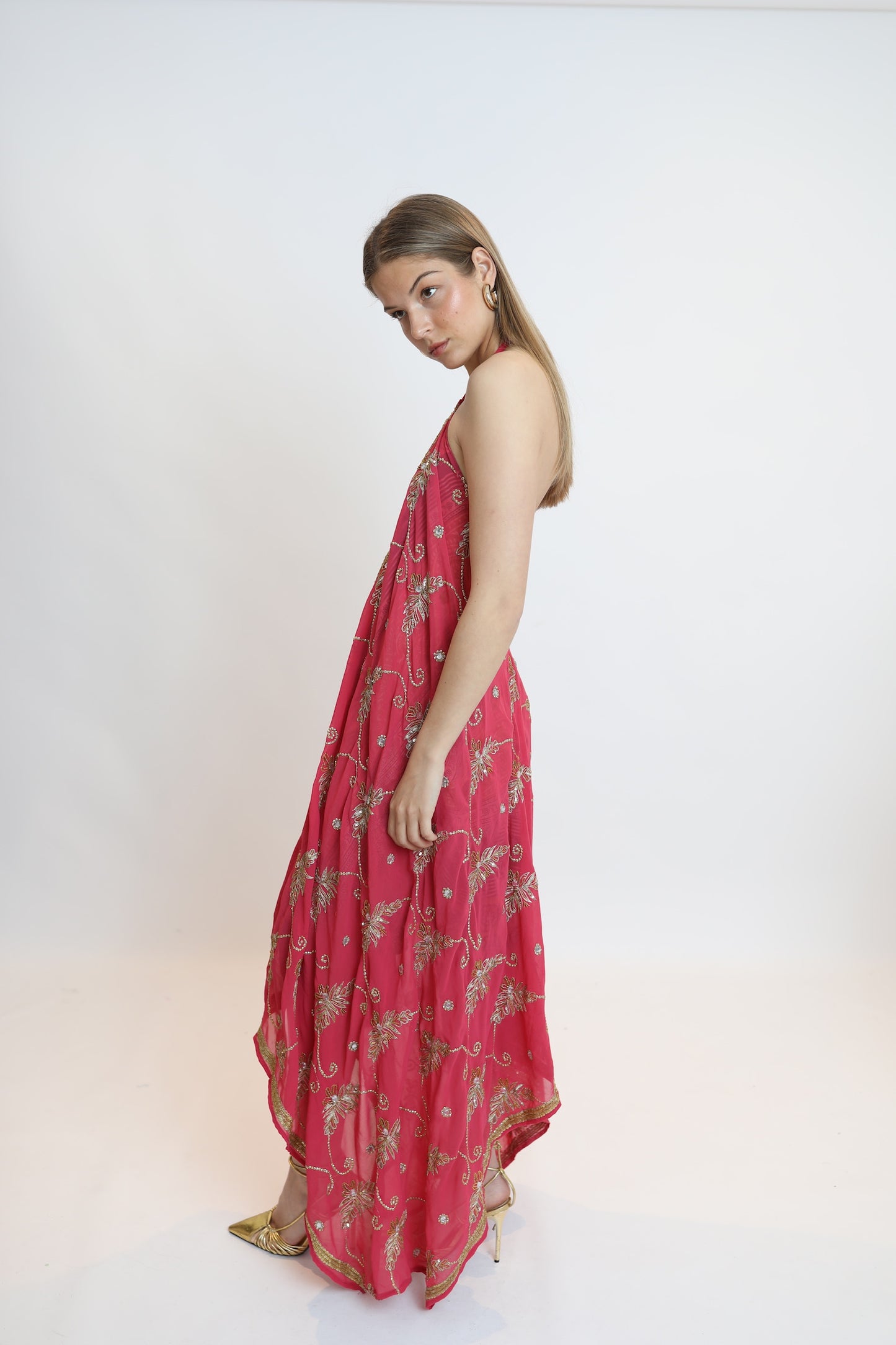 Vestido joya rosa 299