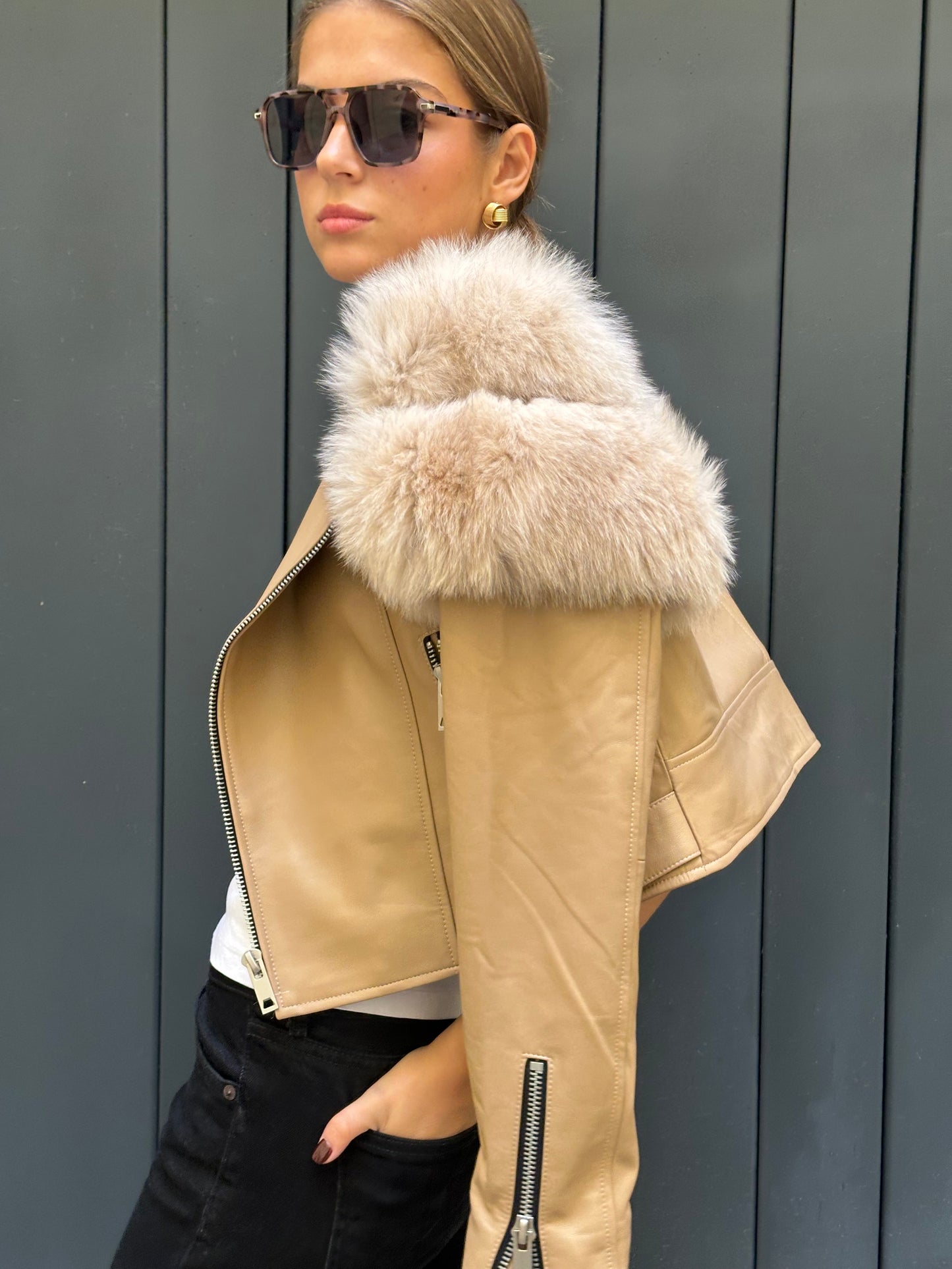 Chaqueta Nirvana (beige)