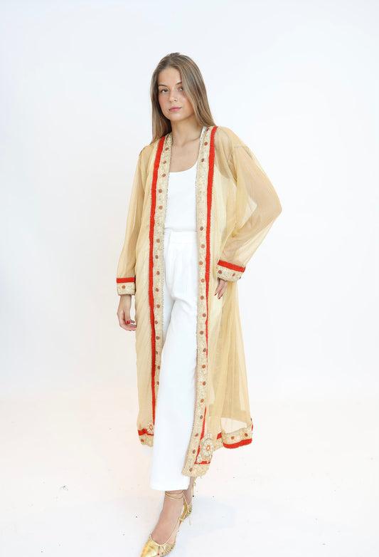Caftán beige 182