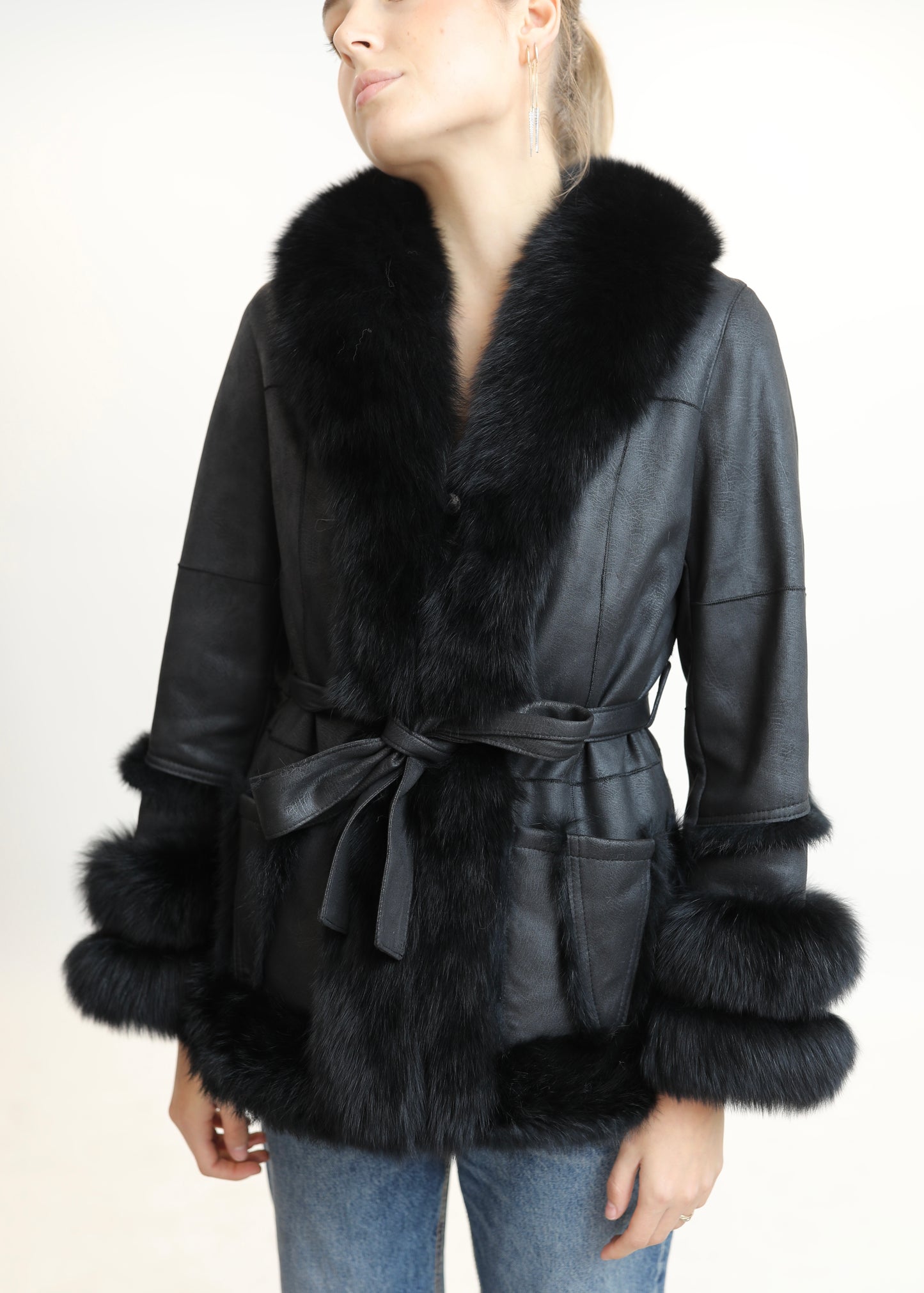 Abrigo Baby Budapest (negro)