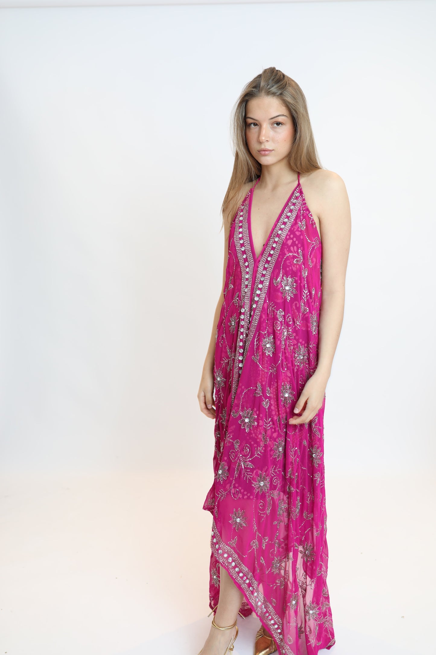 Vestido joya rosa 202