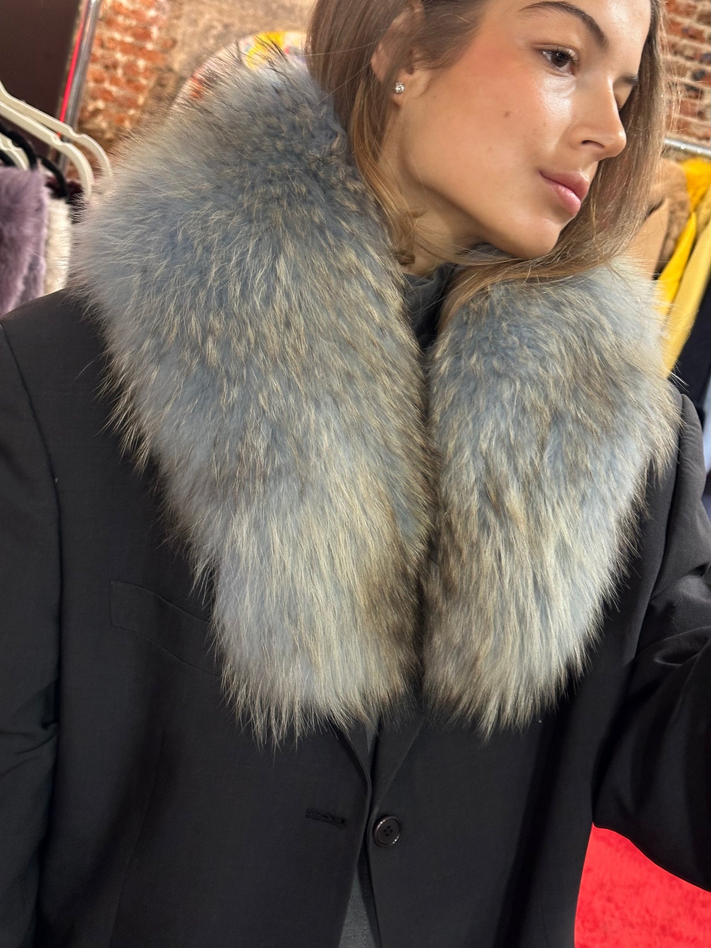 Cuello básico zorro (azul)