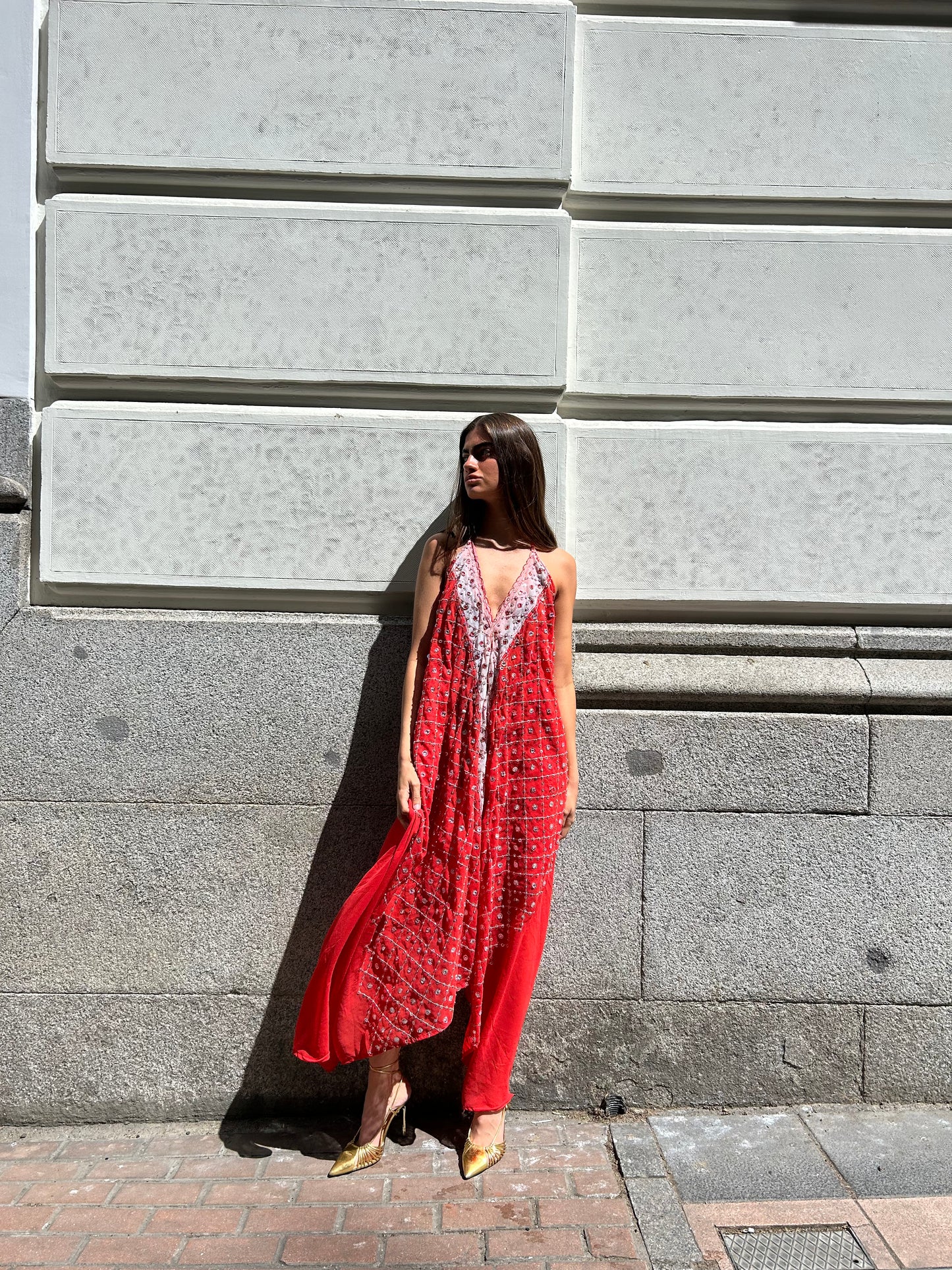 Vestido joya rojo