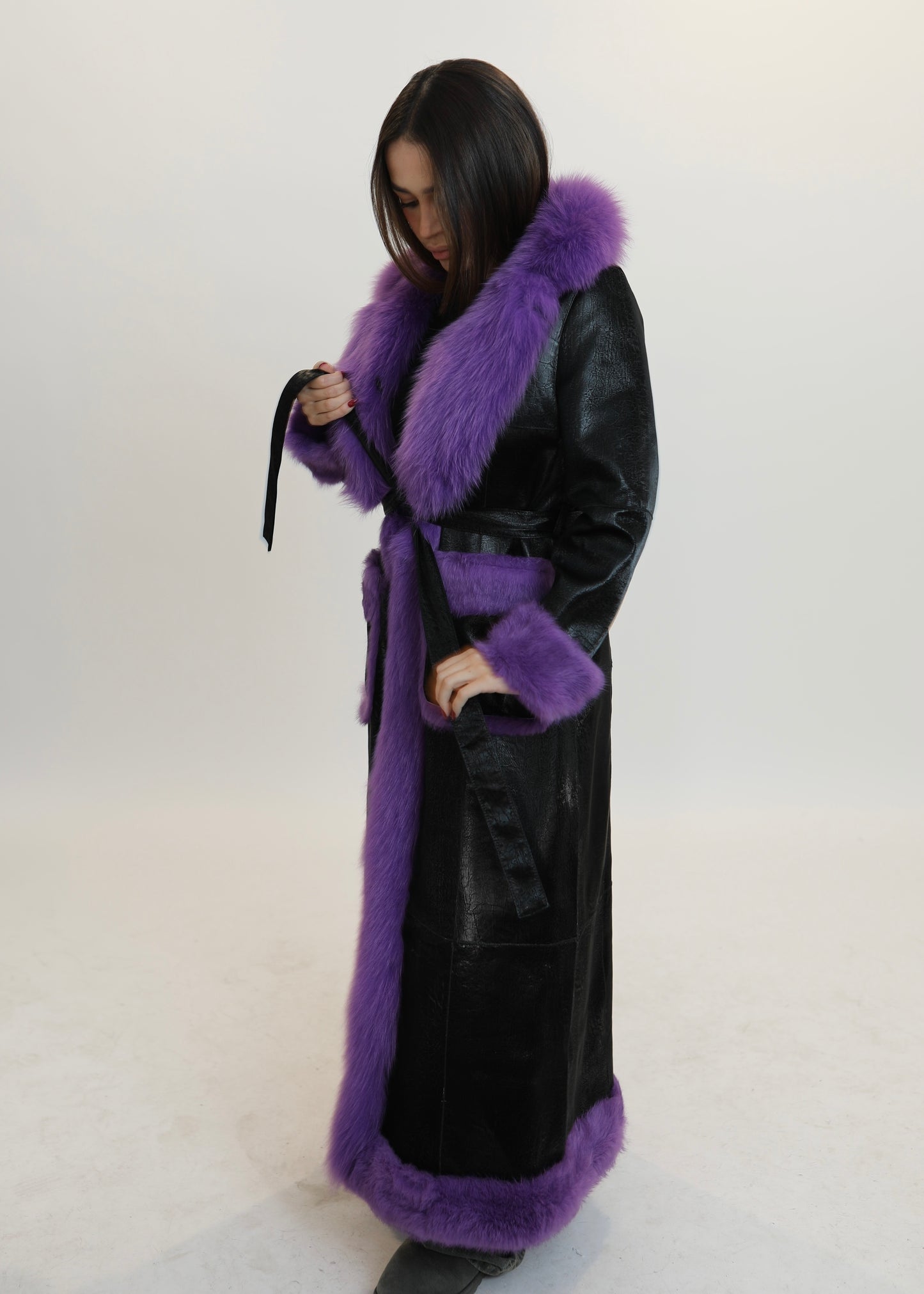 BUDAPEST Coat (purple)