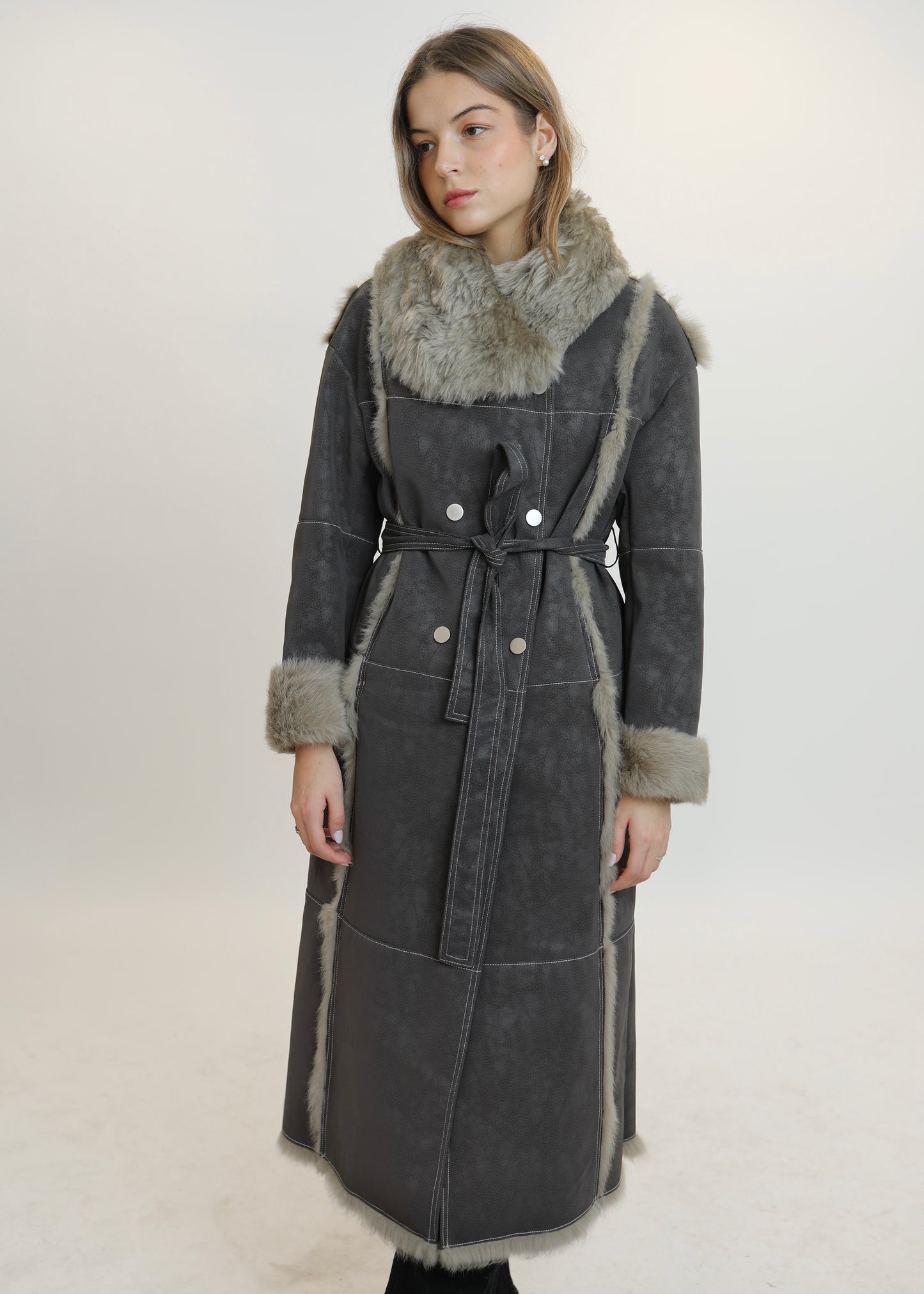 Abrigo TORONTO (gris)