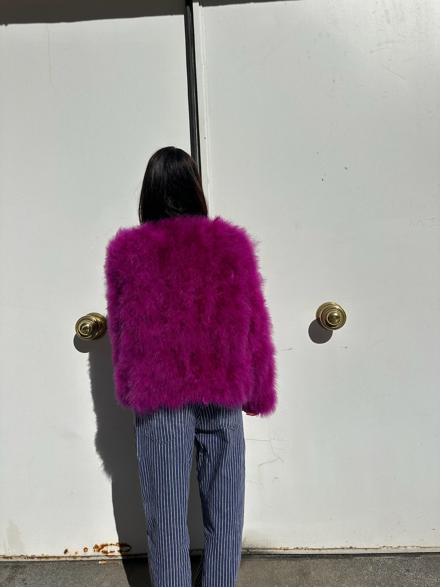 Purple Dragonfly Coat