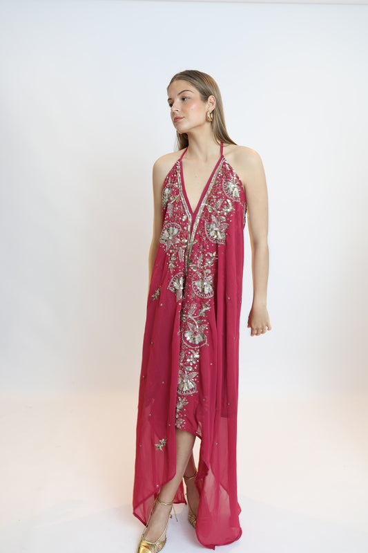 Vestido joya rojo 271