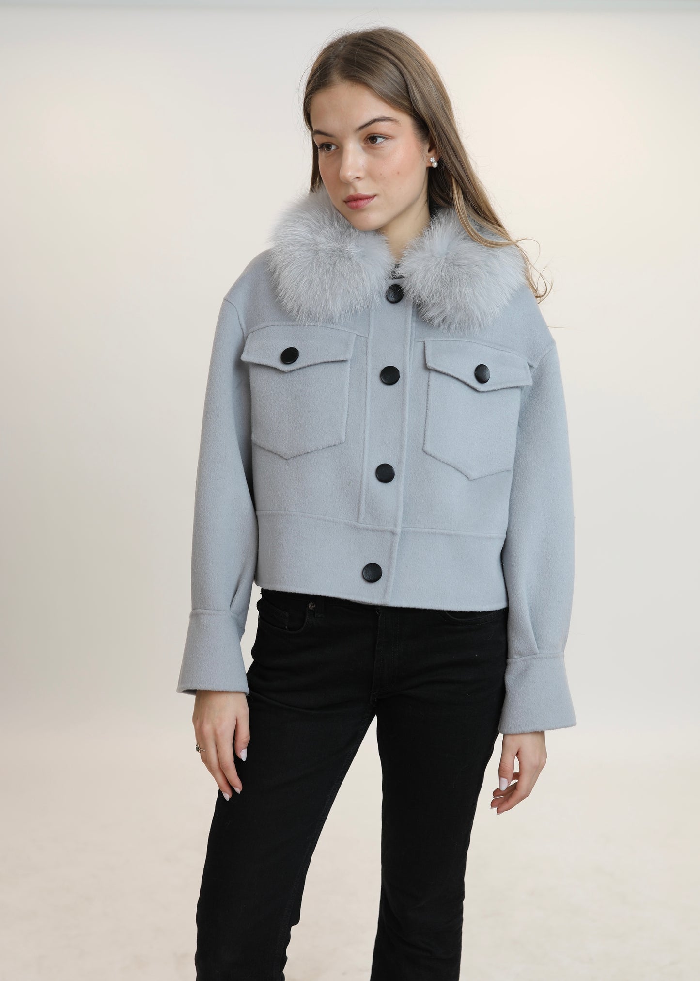 Abrigo PALERMO (azul cielo)