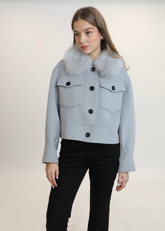 Abrigo PALERMO (azul cielo)