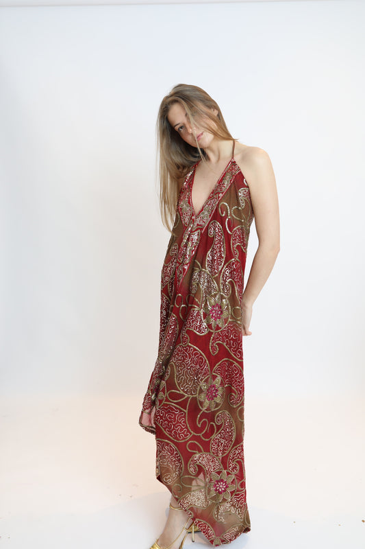 Vestido joya multicolor 208