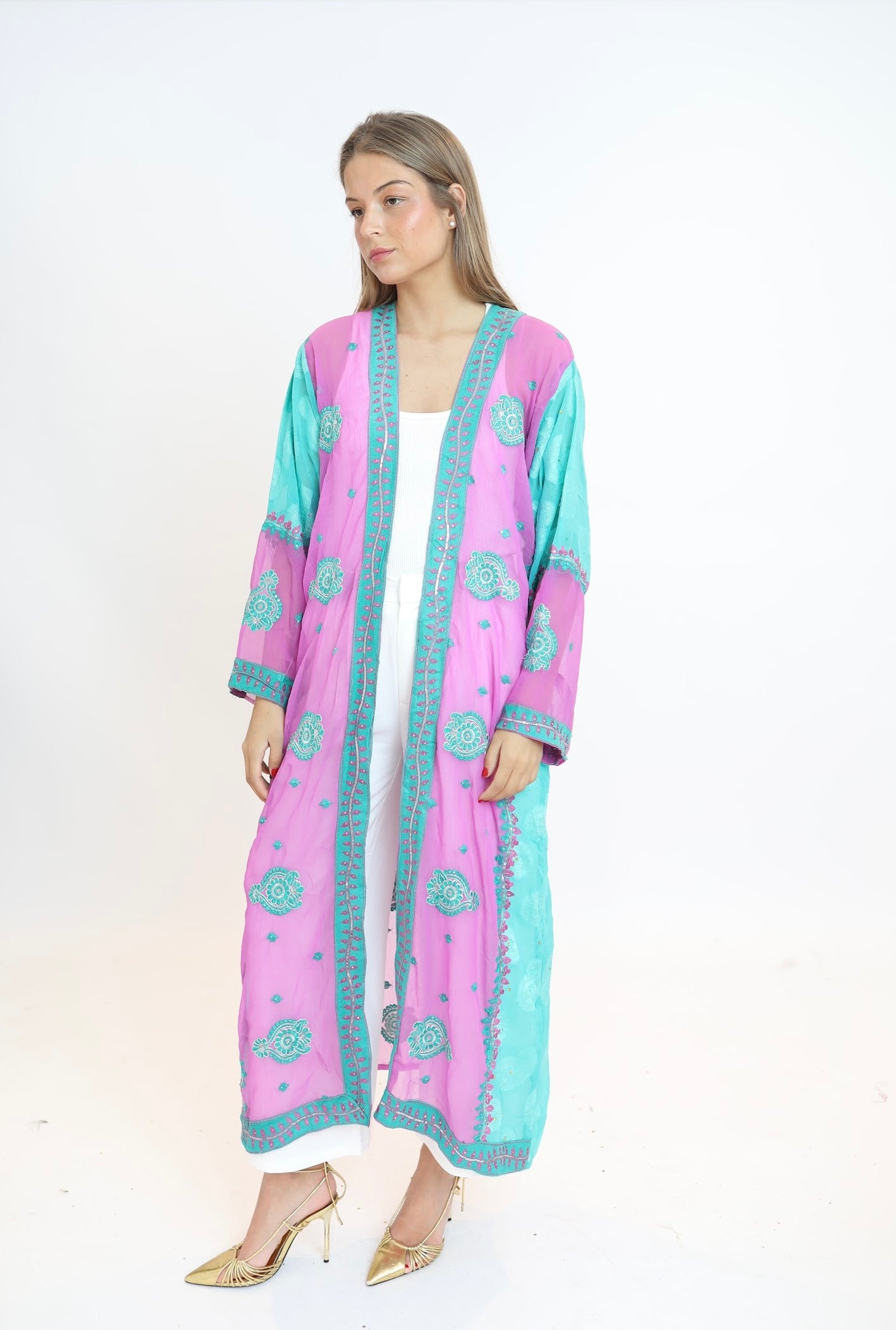 Caftán rosa 206